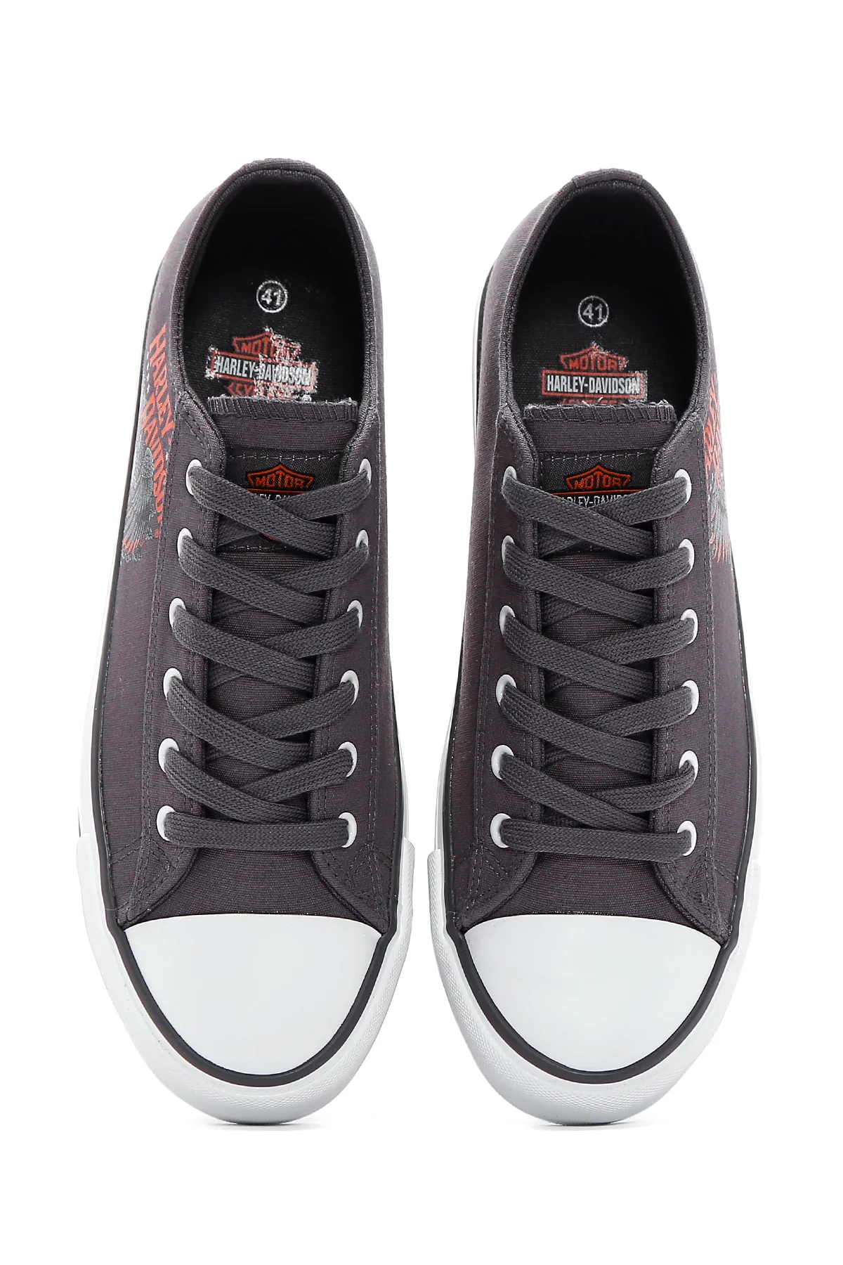 Harley Davidson Erkek Gri Pearland Sneaker - Image 5