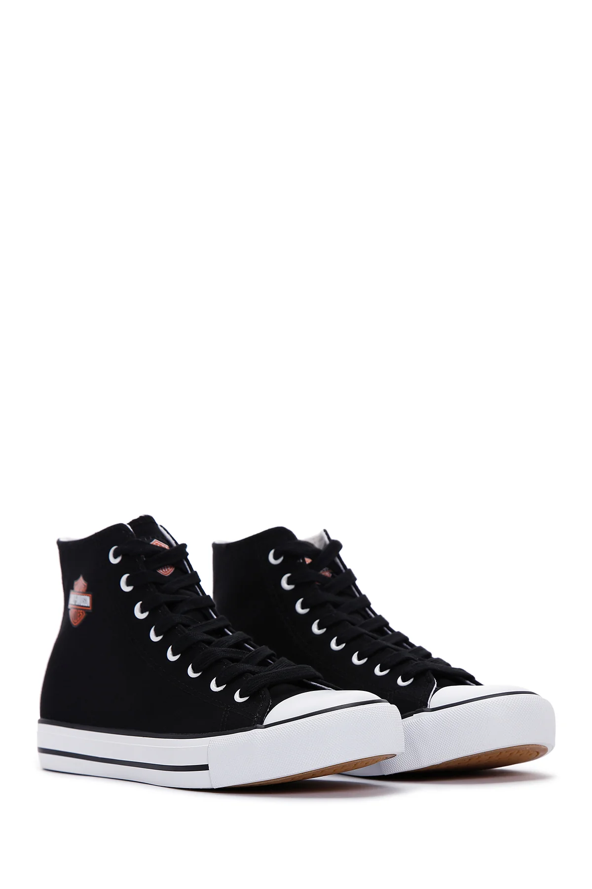Harley Davidson Erkek Siyah Pittsburgh Bilekli Sneaker - Image 3