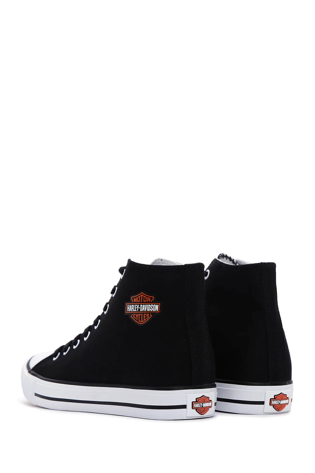 Harley Davidson Erkek Siyah Pittsburgh Bilekli Sneaker - Image 5