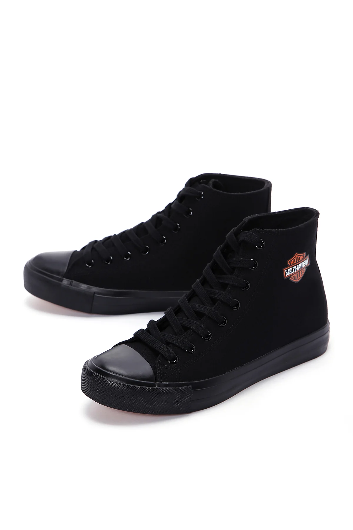 Harley Davidson Erkek Siyah Pittsburgh Bilekli Sneaker - Image 6