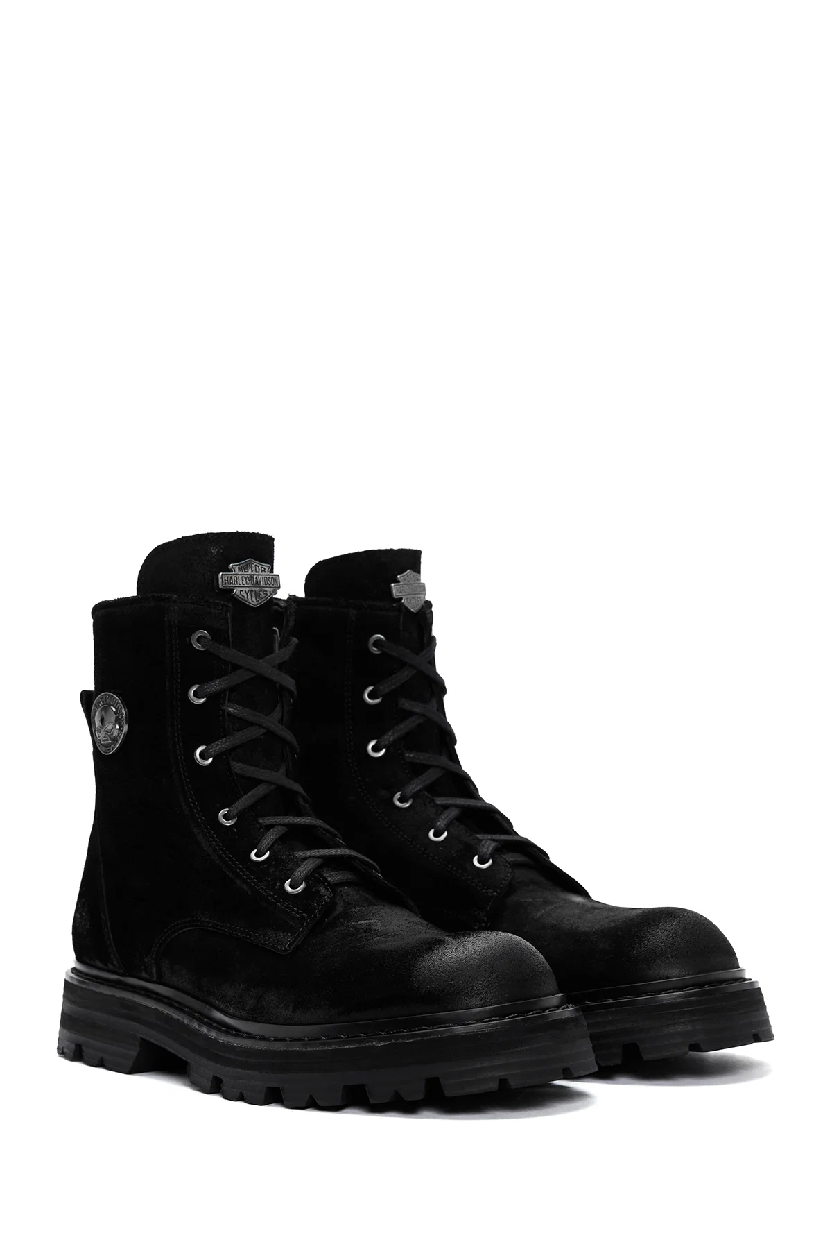 Harley Davidson Erkek Siyah Vilfrid Exc Nubuk Deri Bot - Image 4
