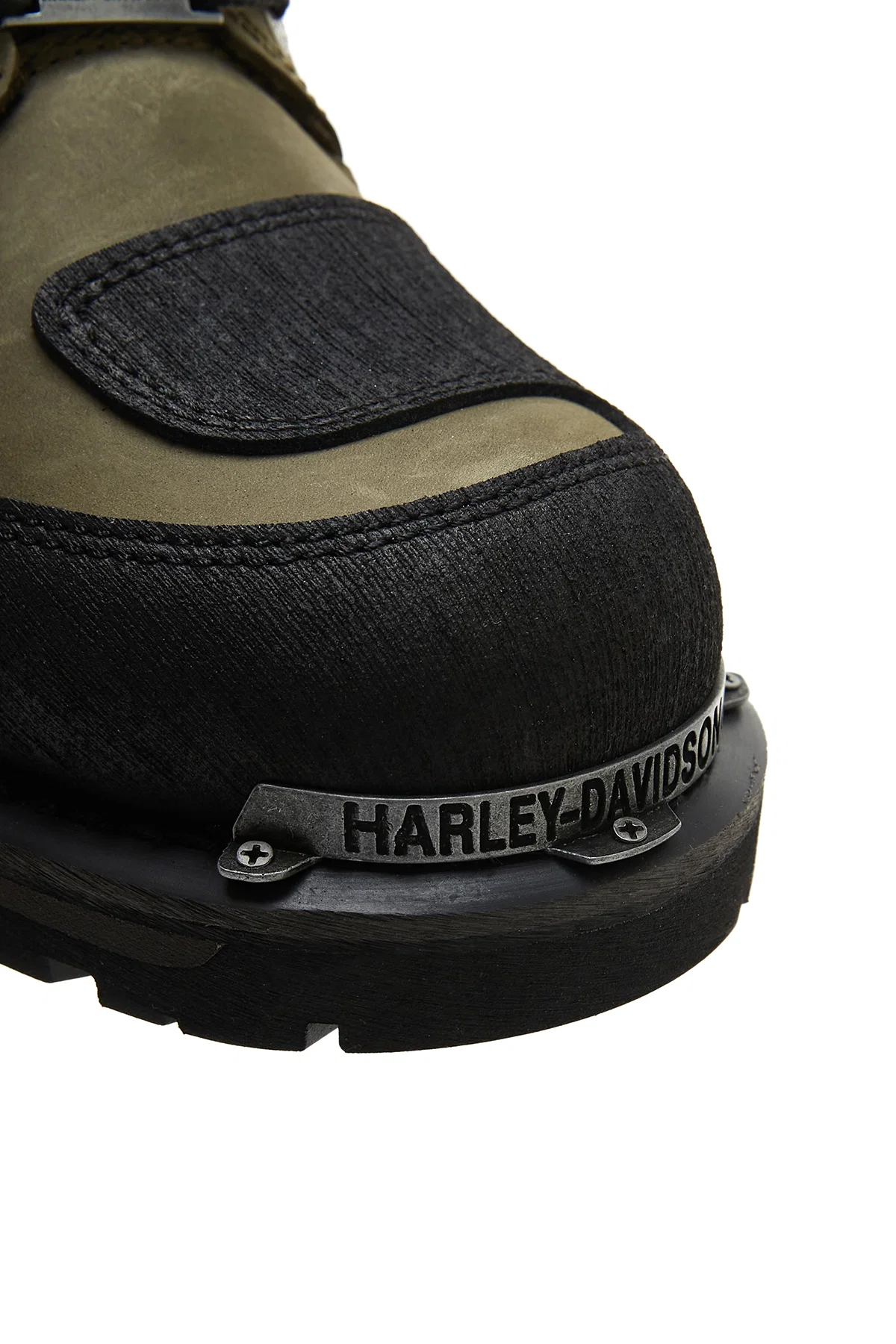 Harley Davidson Erkek Yeşil Riddick Deri Postal Bot - Image 10
