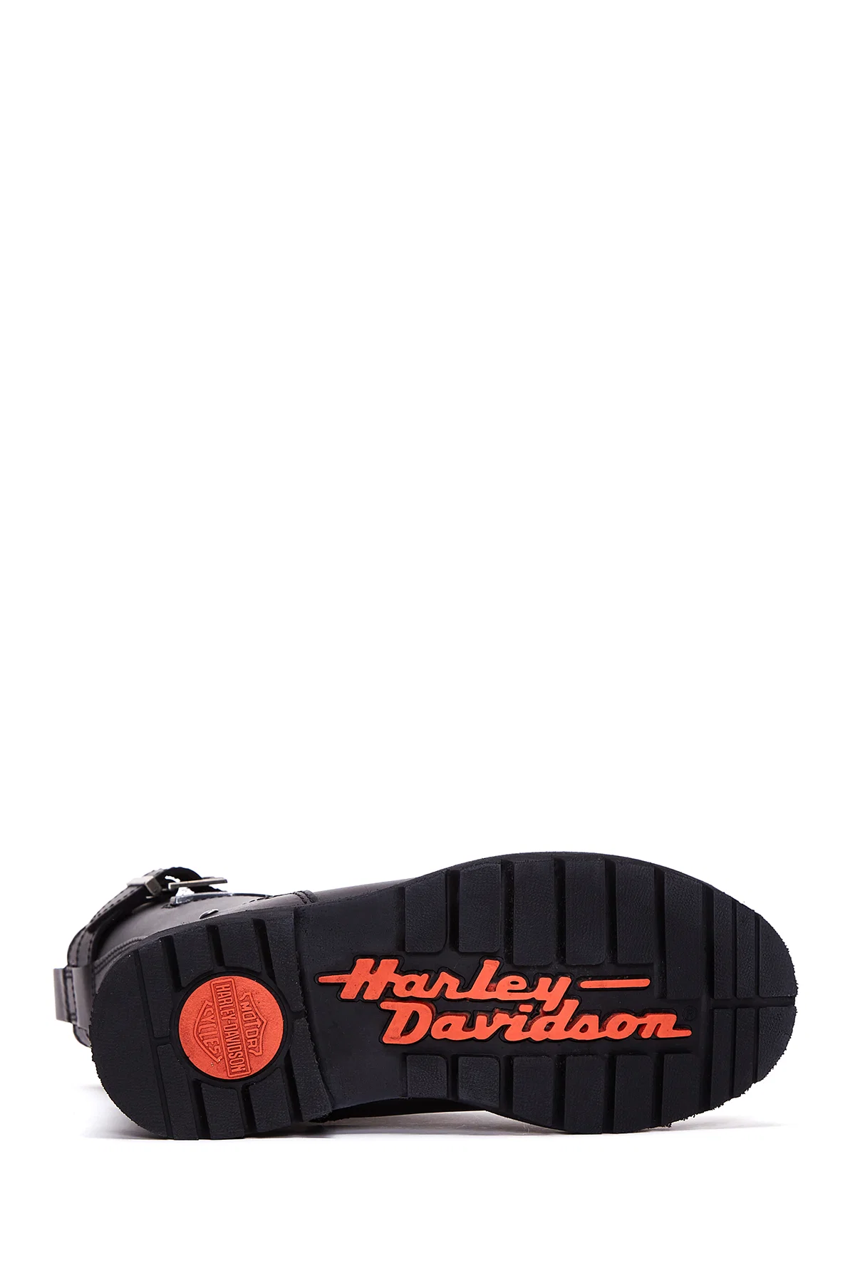 Harley-Davidson Kadın Siyah Gladis Deri Postal Bot - Image 5