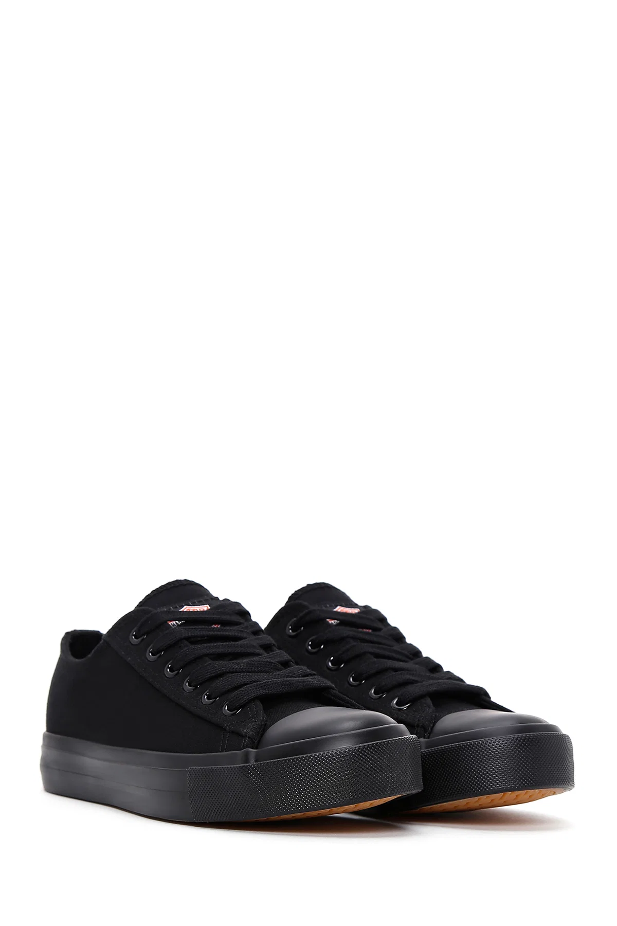 Harley Davidson Kadın Siyah Ontario Kumaş Sneaker - Image 3
