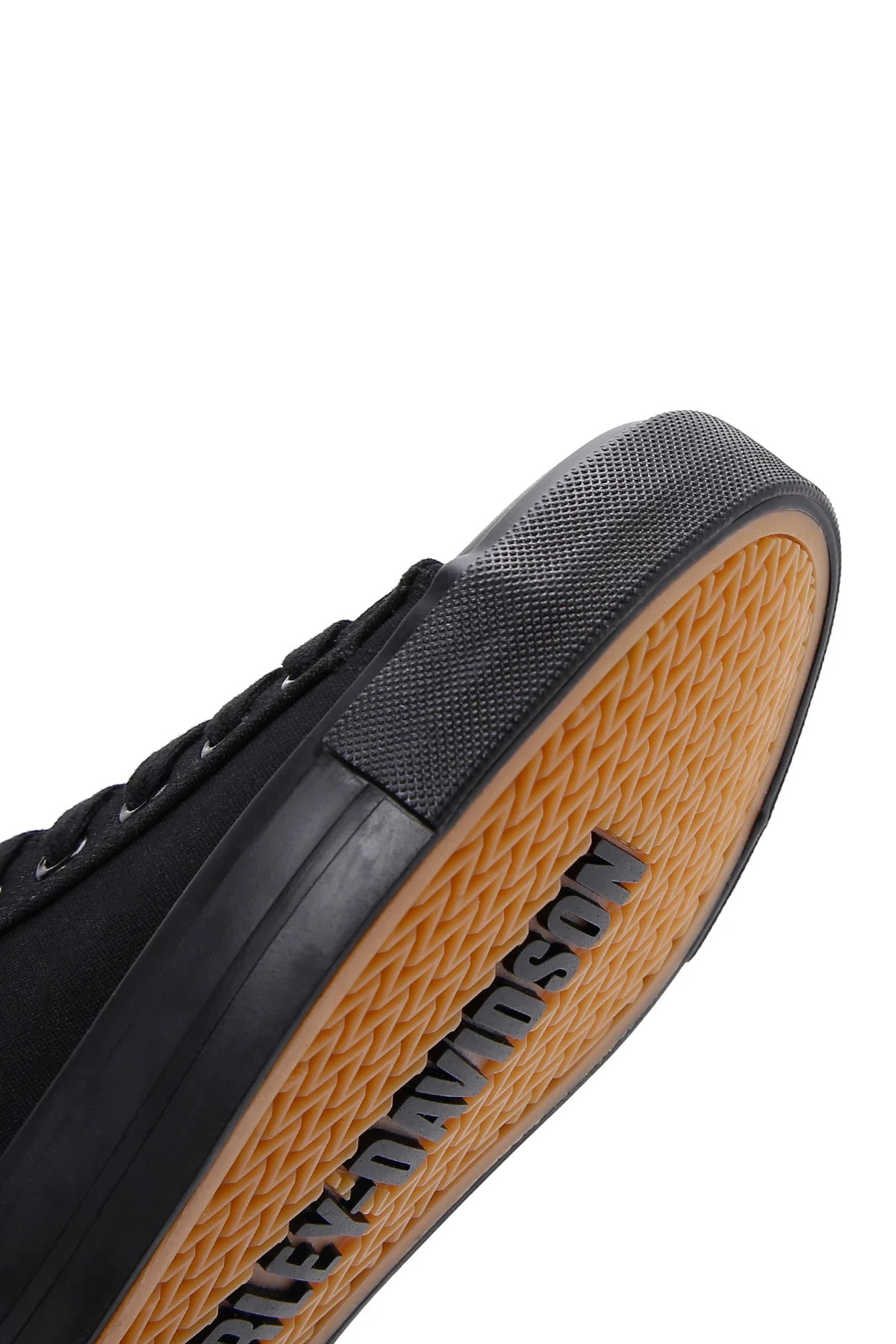 Harley Davidson Kadın Siyah Ontario Kumaş Sneaker - Image 8