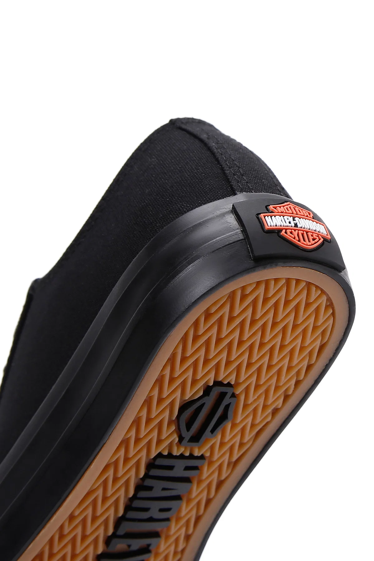 Harley Davidson Kadın Siyah Ontario Kumaş Sneaker - Image 9