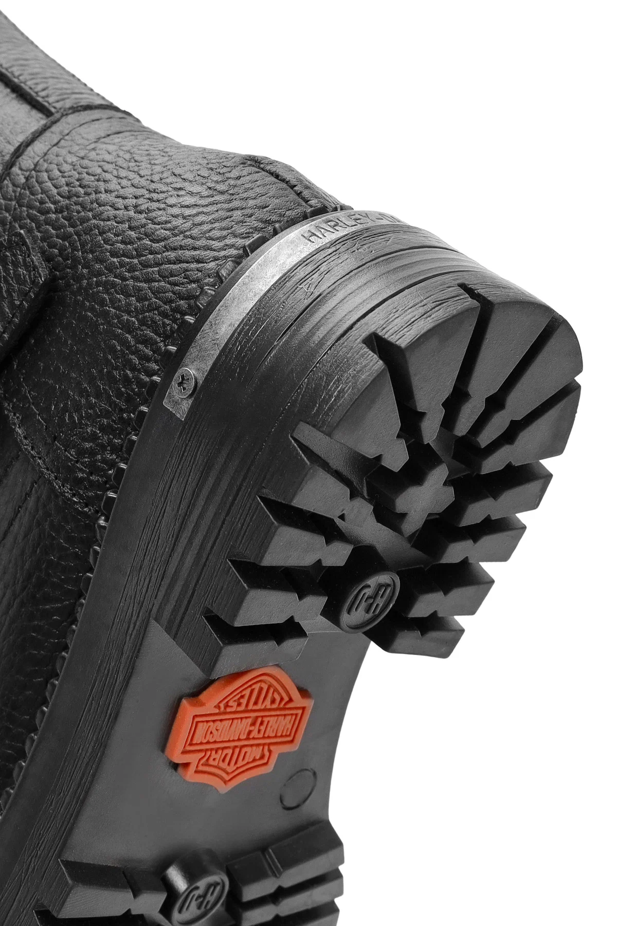 Harley Davidson Kadın Siyah Uptown Fermuarlı Deri Bot - Image 8