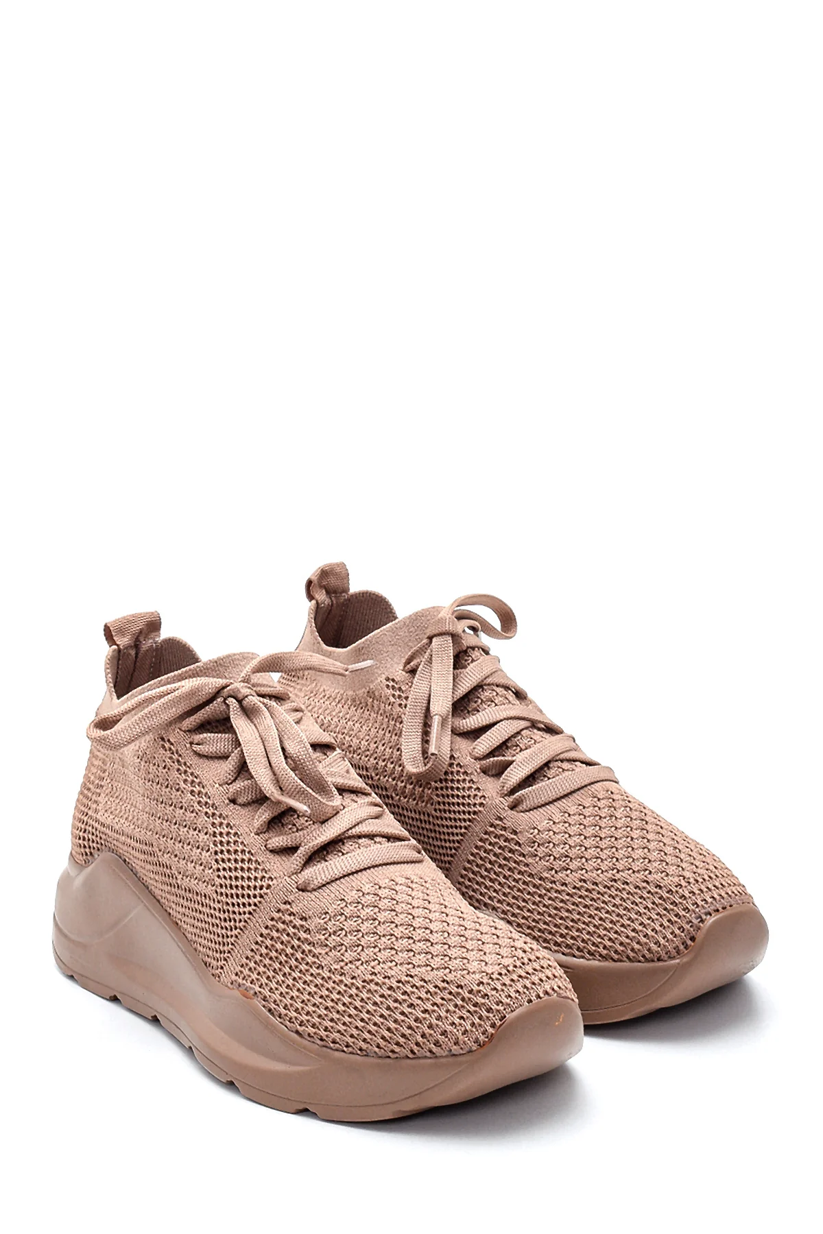 Kadın Bağcıklı Sneaker - Image 3
