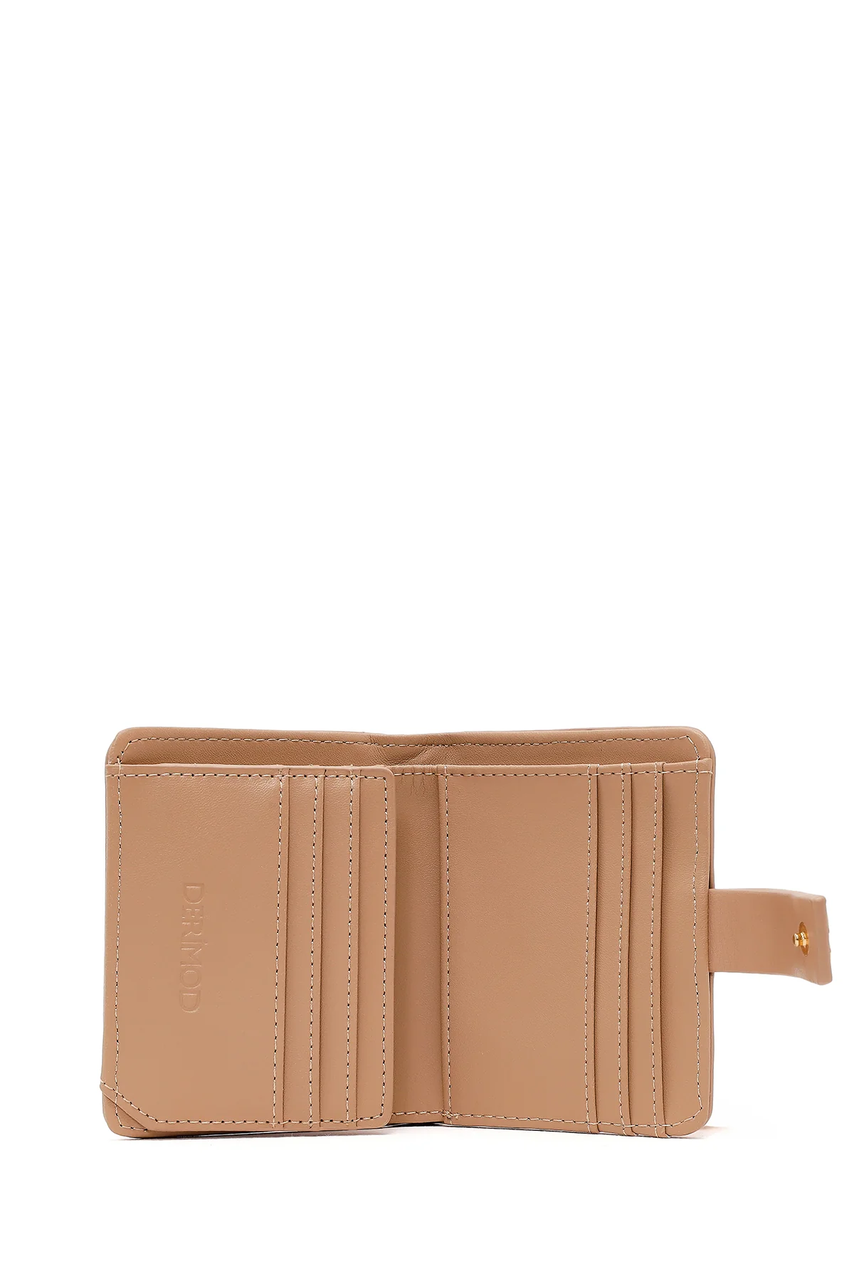 Kadın Bej Baskılı Cüzdan - Image 5