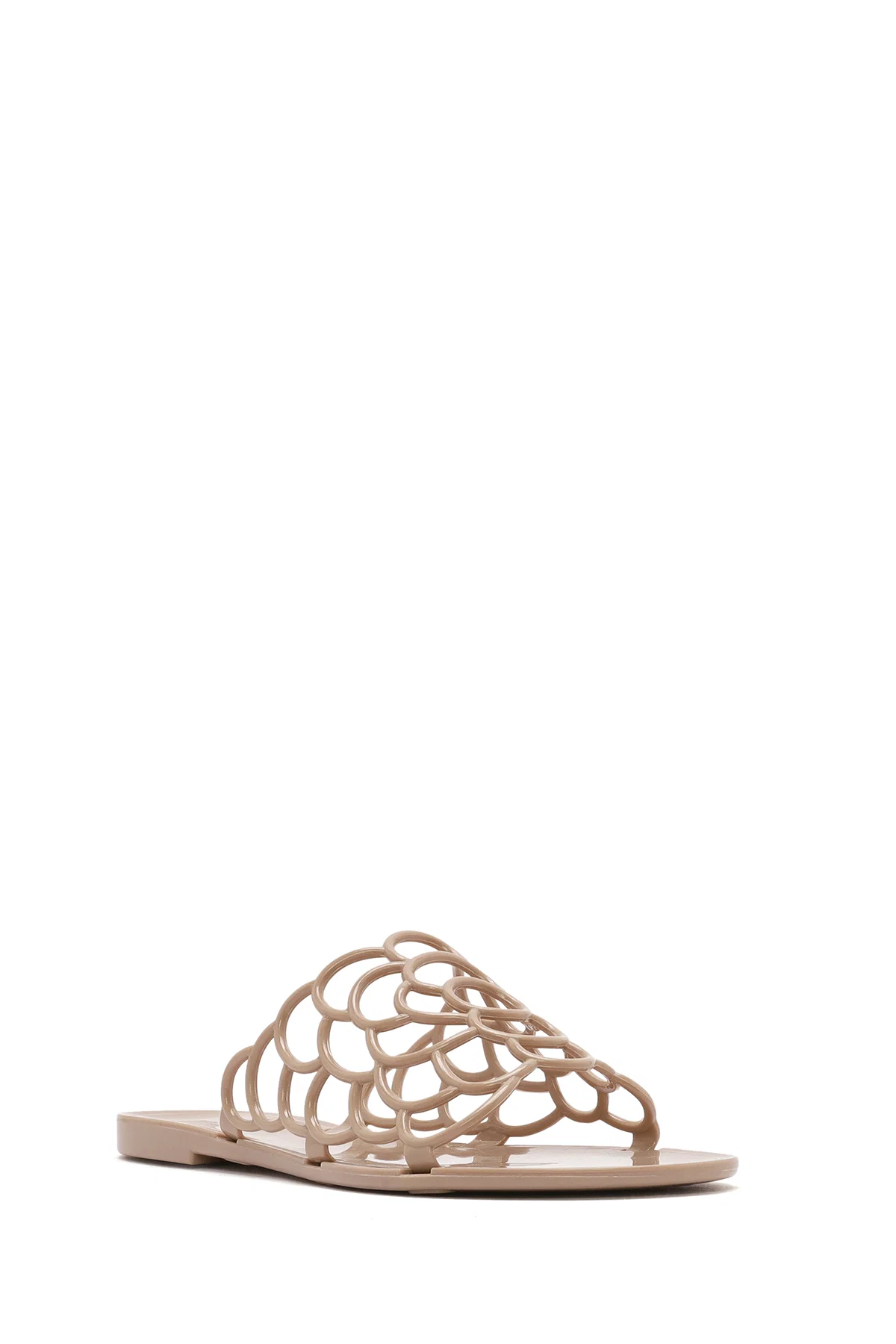 Kadın Bej Desenli Jelly Terlik - Image 6