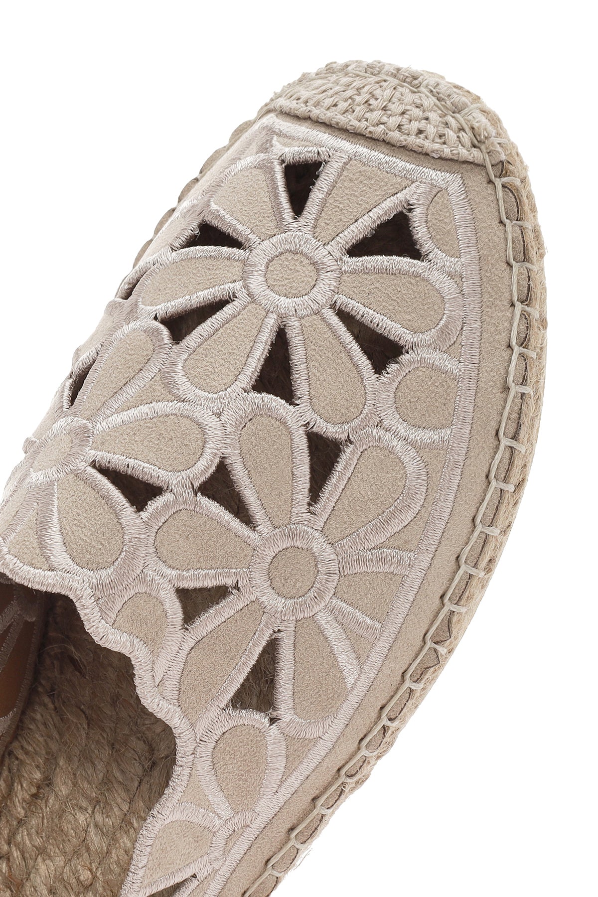 Kadın Bej Espadril - Image 9