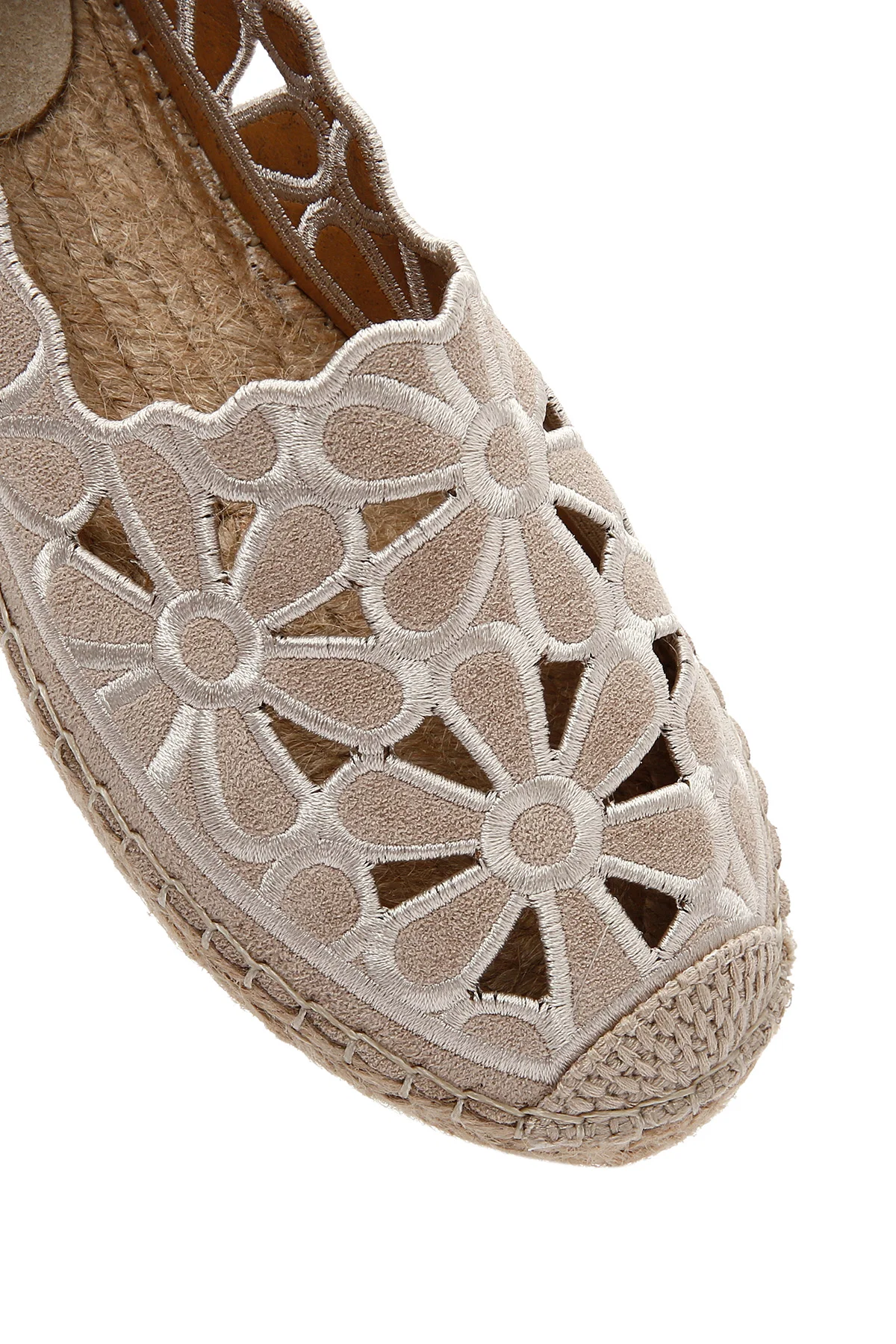 Kadın Bej Espadril - Image 10