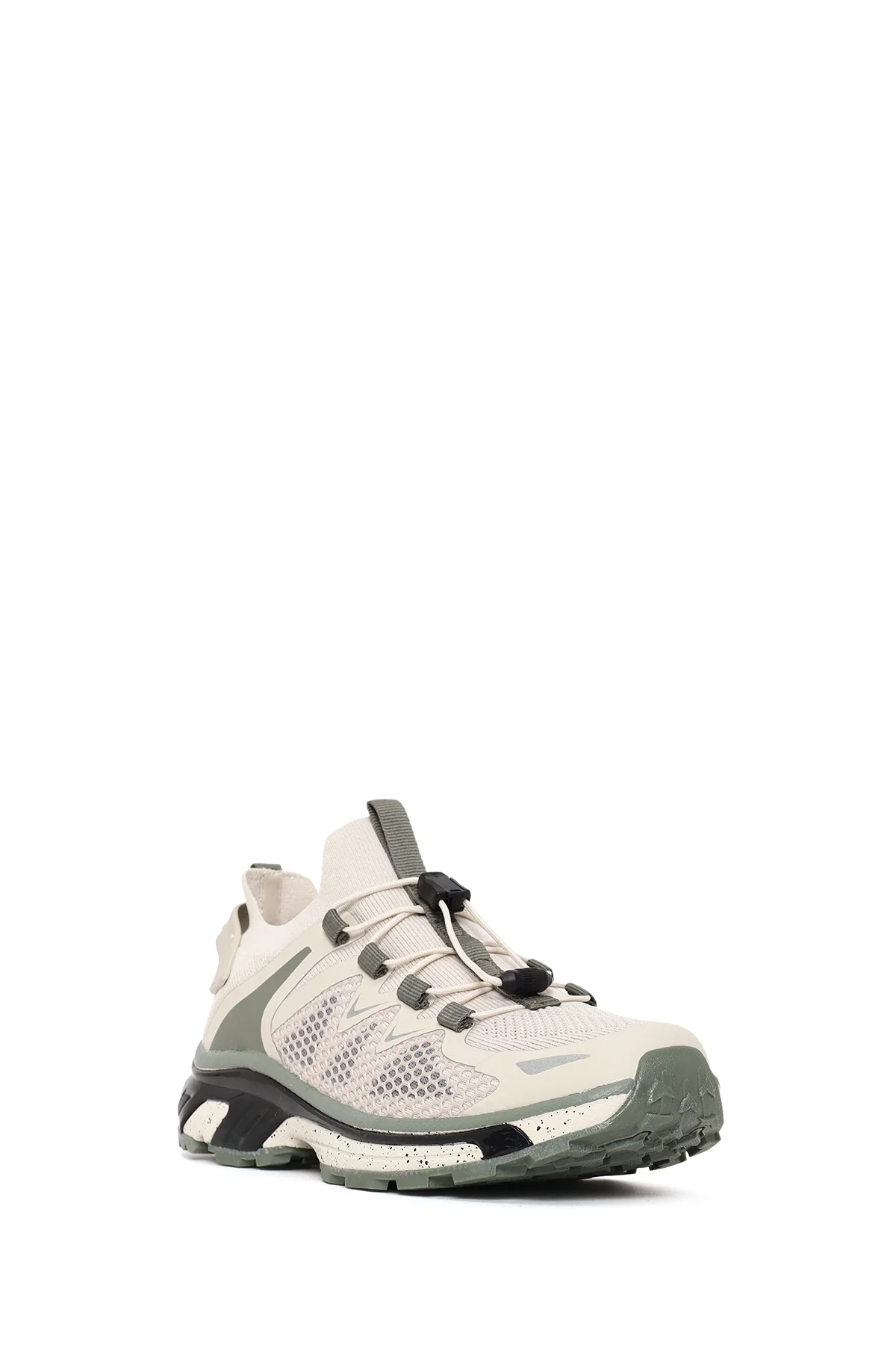Kadın Bej Kalın Tabanlı Sneaker - Image 7