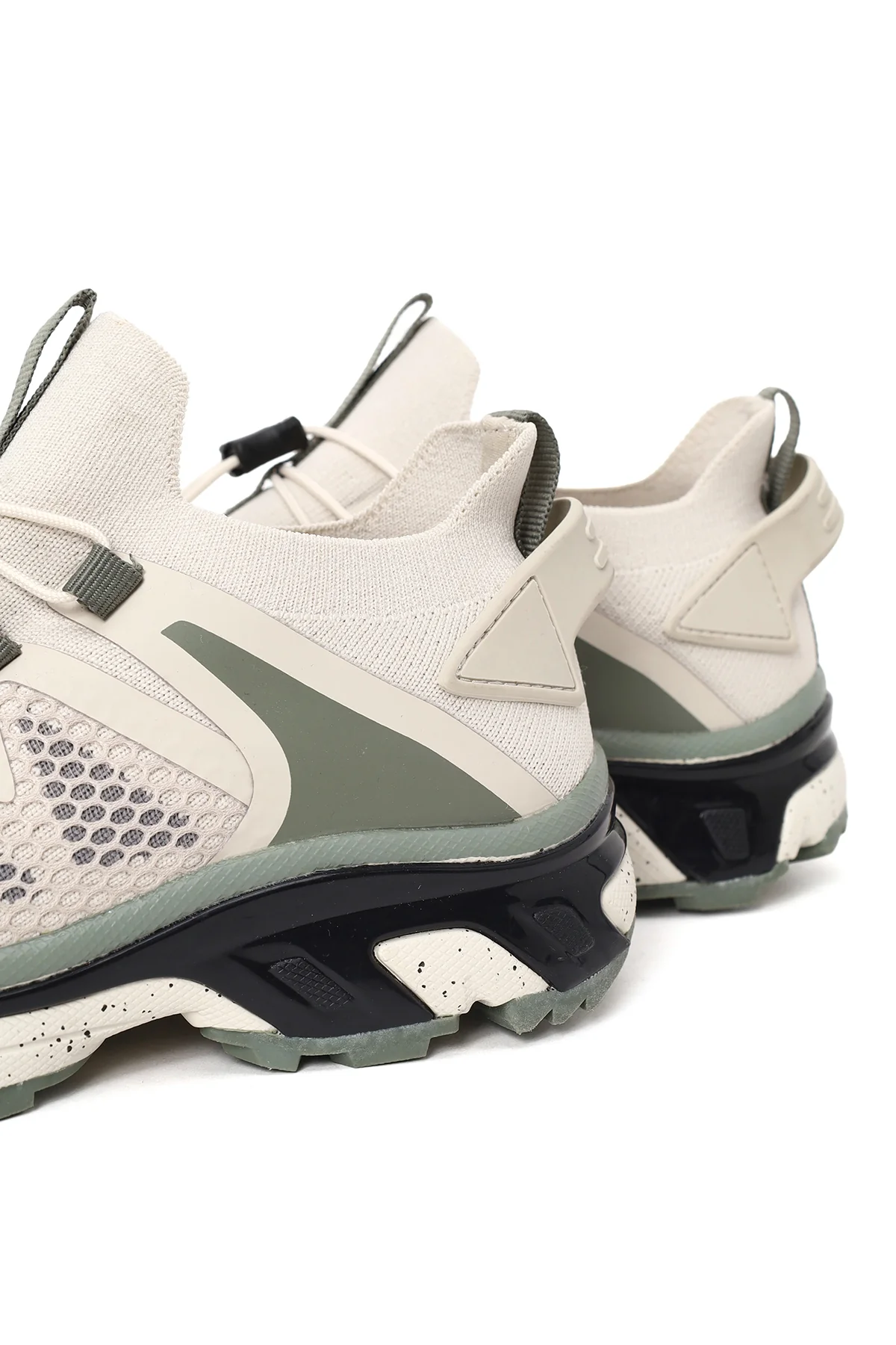 Kadın Bej Kalın Tabanlı Sneaker - Image 8