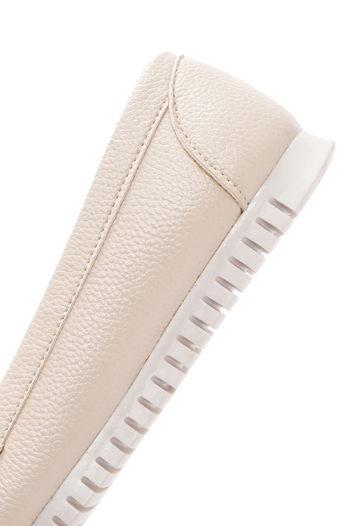 Kadın Bej Loafer - Image 8