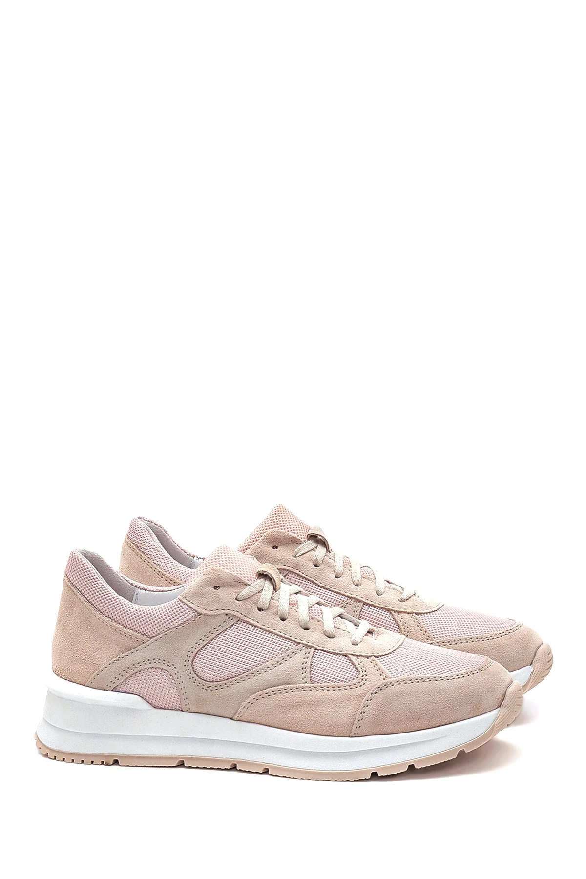 Kadın Bej Sneaker - Image 3