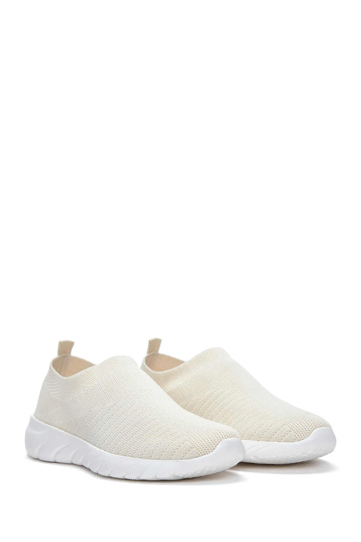 Kadın Bej Sneaker - Image 3