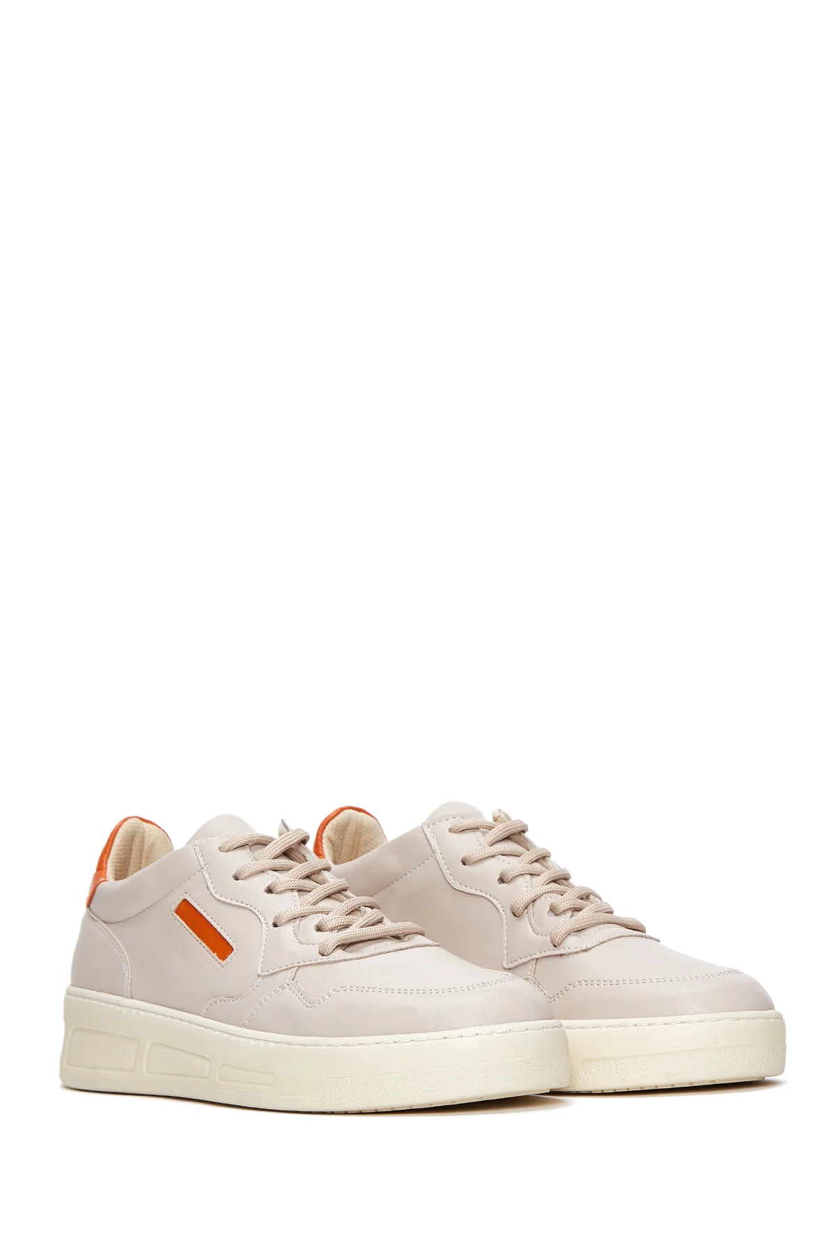 Kadın Bej Sneaker - Image 3