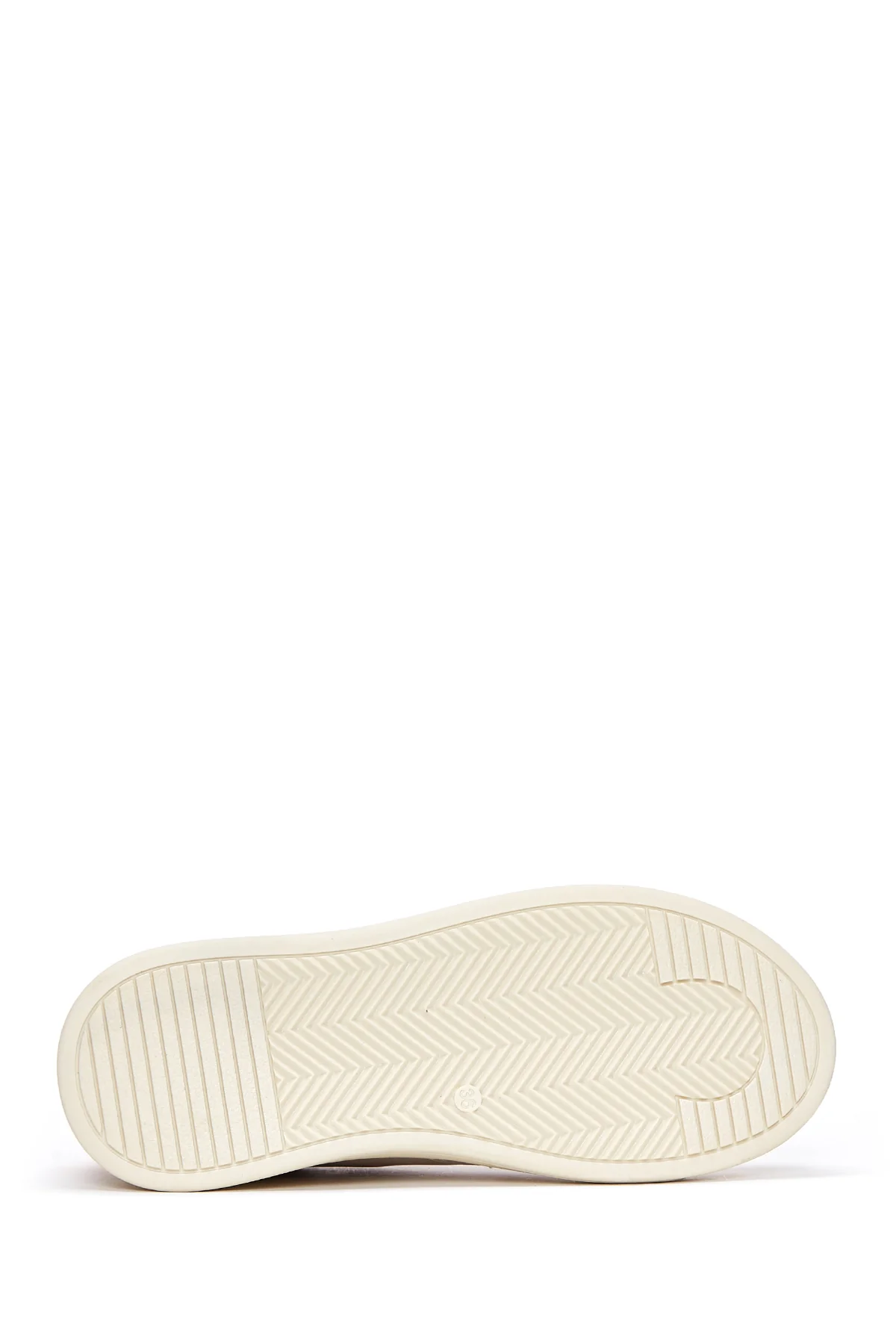 Kadın Bej Sneaker - Image 4