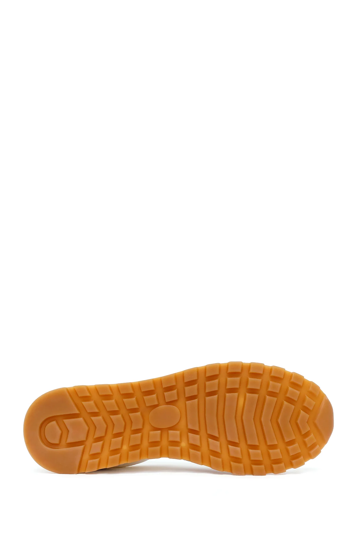 Kadın Beyaz Bağcıklı Deri Sneaker - Image 5