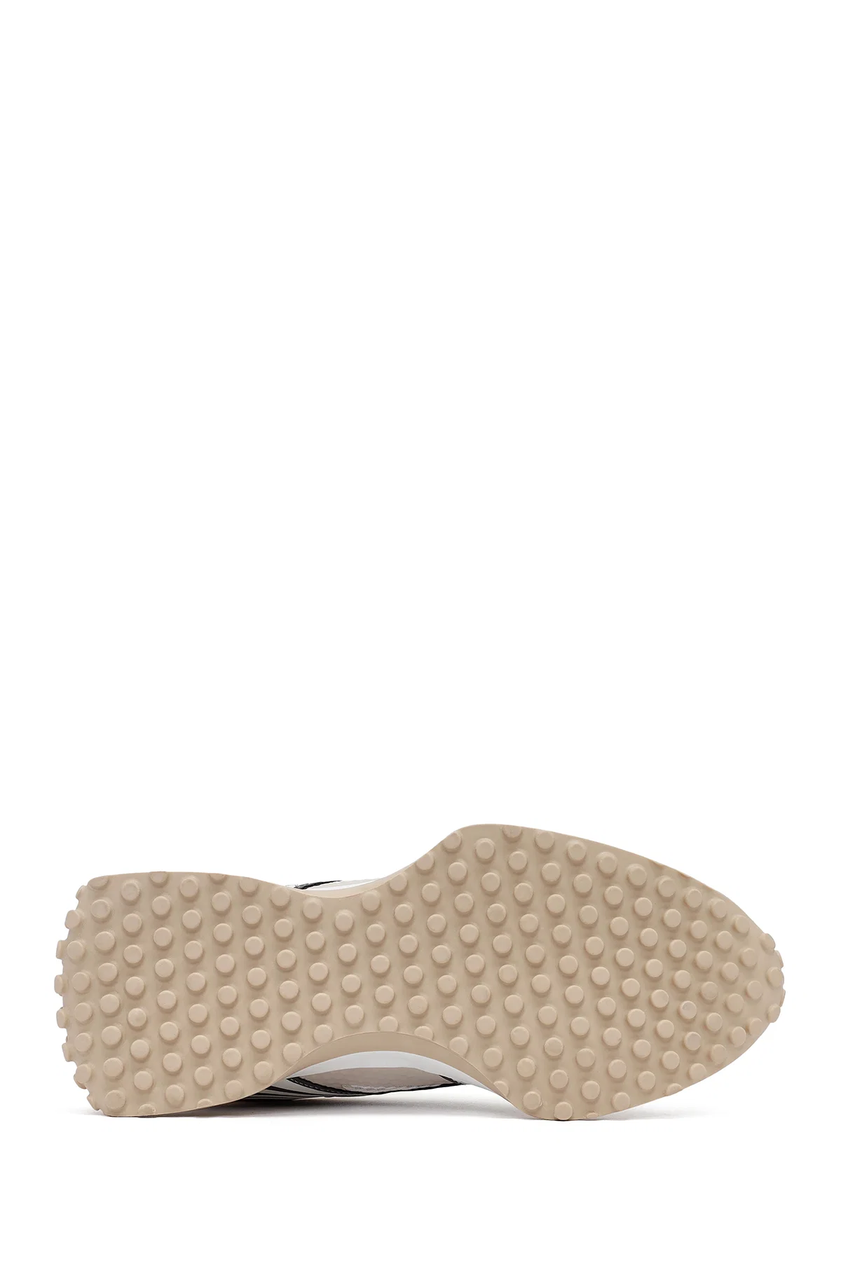 Kadın Beyaz Bağcıklı Kalın Tabanlı Sneaker - Image 4