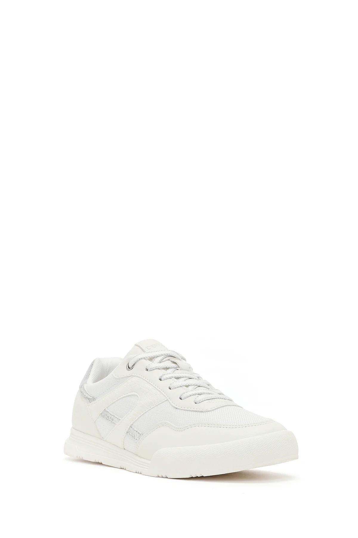 Kadın Beyaz Bağcıklı Sneaker - Image 7