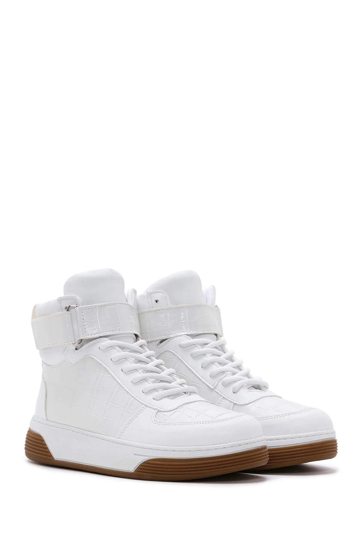 Kadın Beyaz Bilekli Sneaker - Image 3