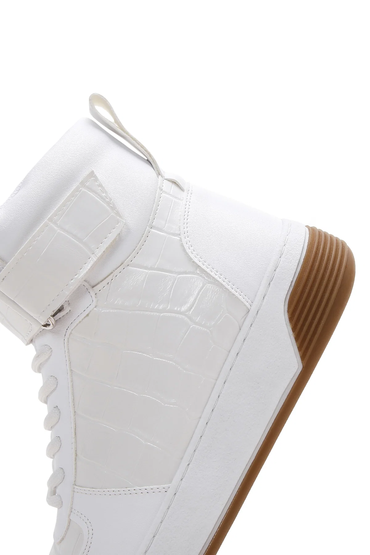 Kadın Beyaz Bilekli Sneaker - Image 7