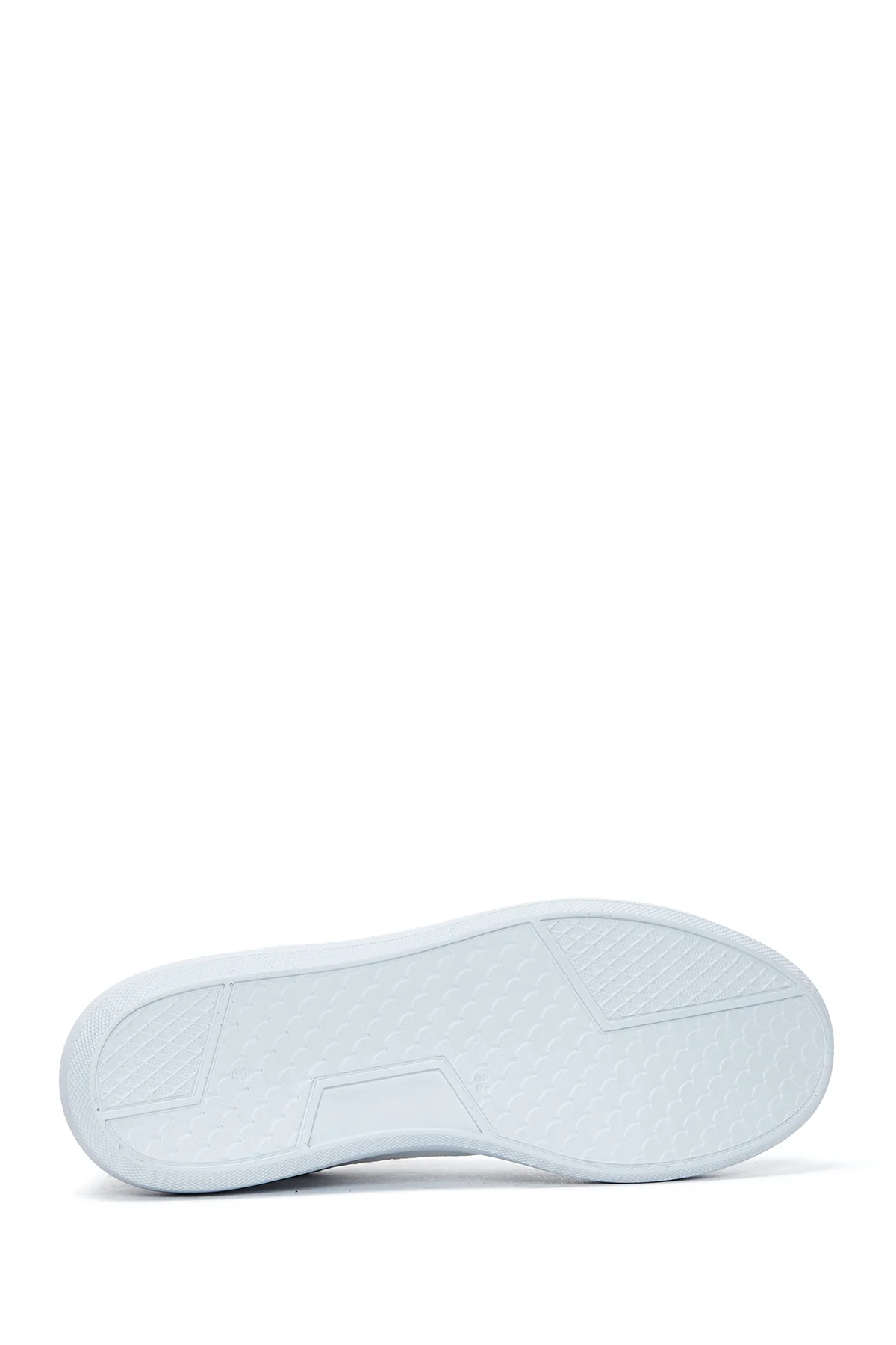 Kadın Beyaz Deri Sneaker - Image 4