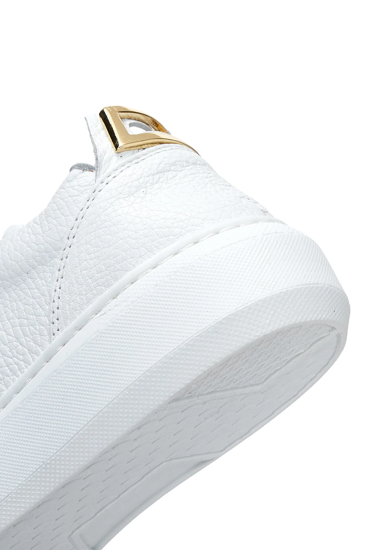 Kadın Beyaz Deri Sneaker - Image 7