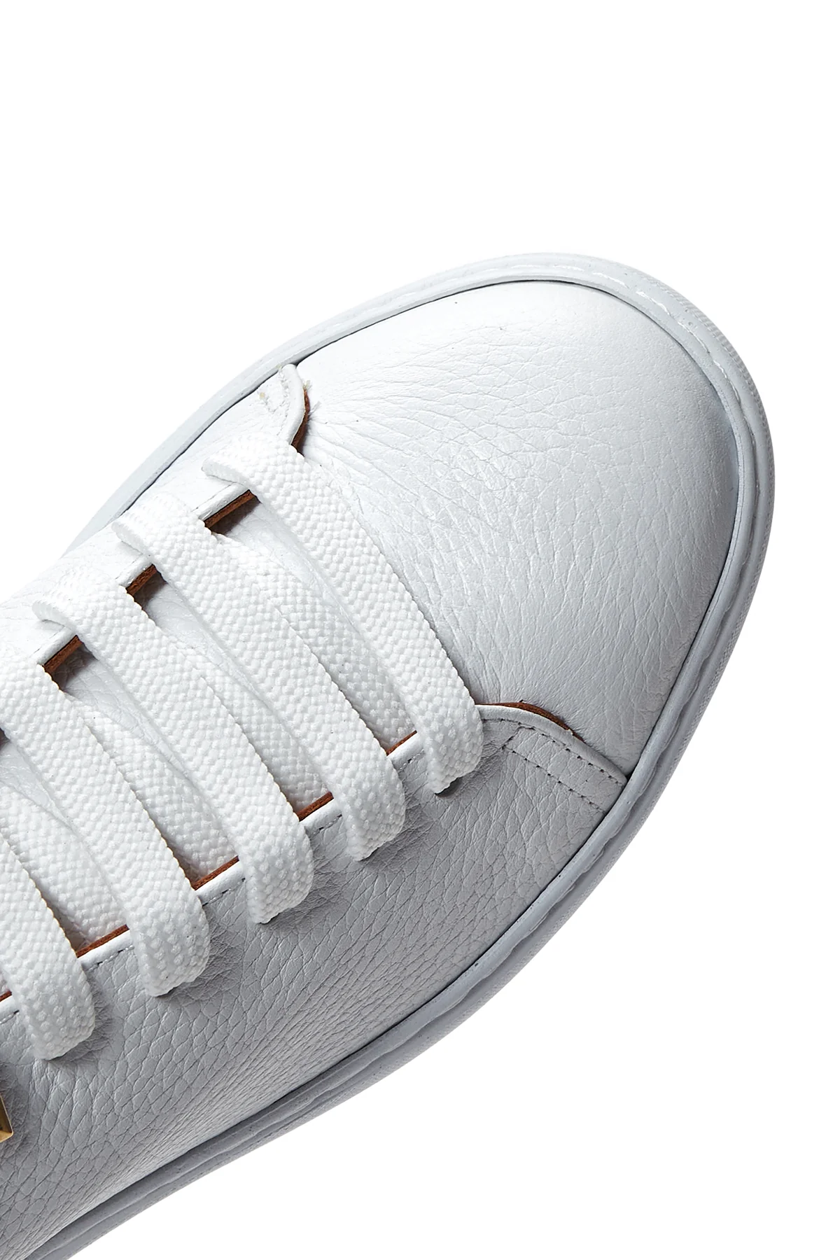 Kadın Beyaz Deri Sneaker - Image 8