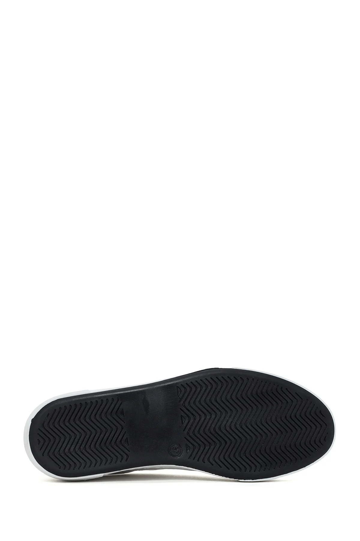 Kadın Beyaz Deri Sneaker - Image 4