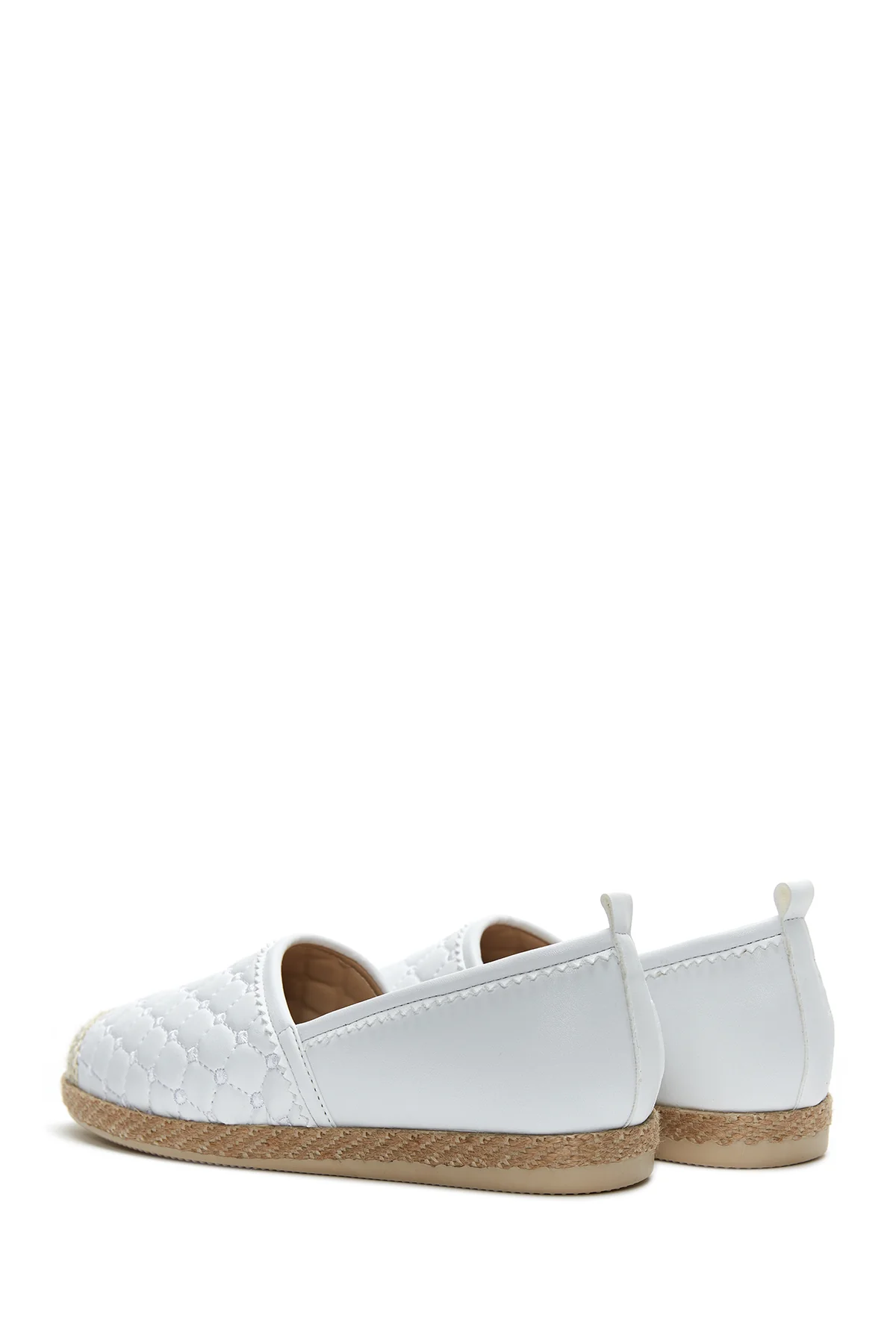 Kadın Beyaz Espadril - Image 5