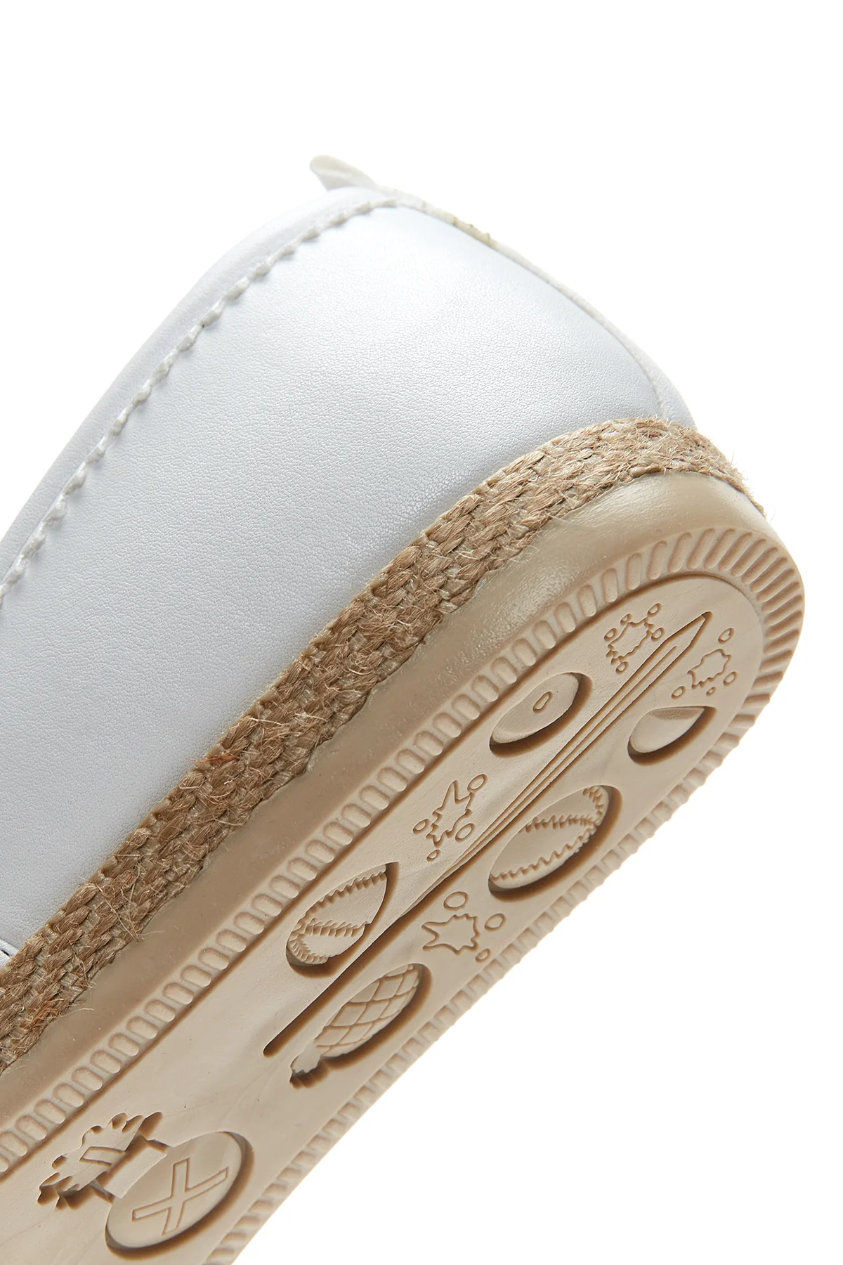 Kadın Beyaz Espadril - Image 7