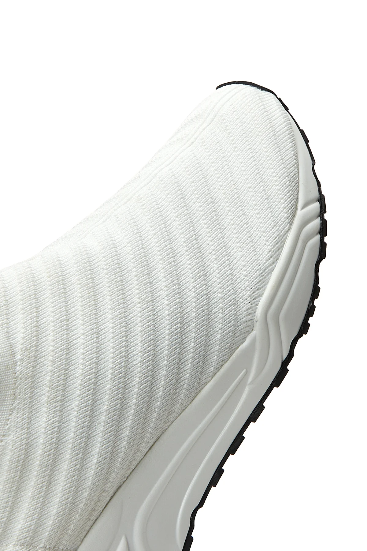 Kadın Beyaz Kalın Tabanlı Sneaker - Image 8
