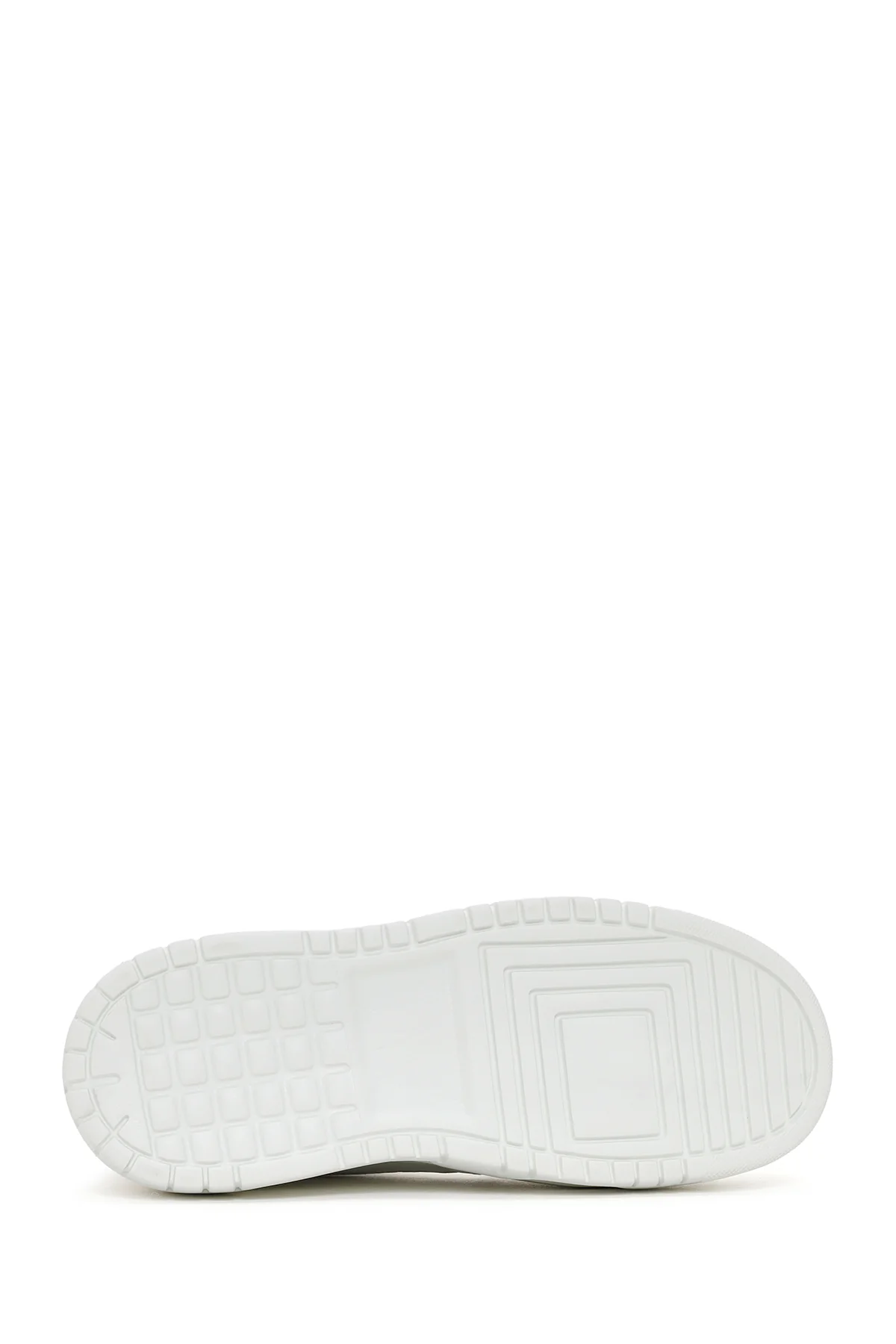 Kadın Beyaz Kalın Tabanlı Sneaker - Image 4
