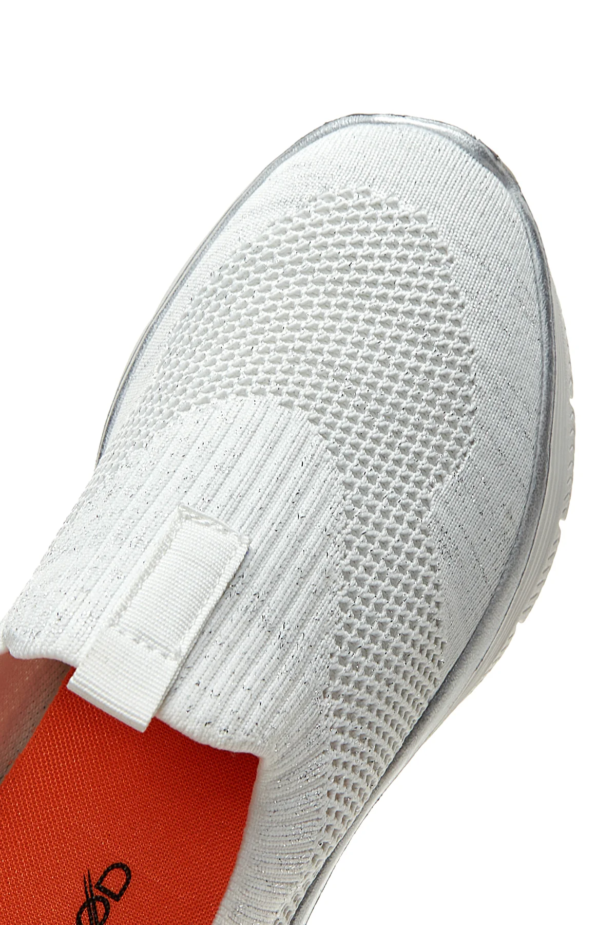 Kadın Beyaz Kumaş Sneaker - Image 7