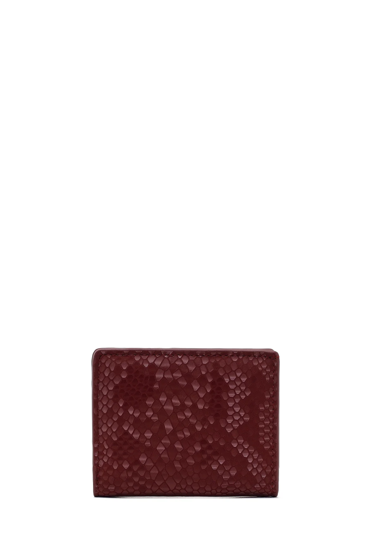 Kadın Bordo Baskılı Cüzdan - Image 3