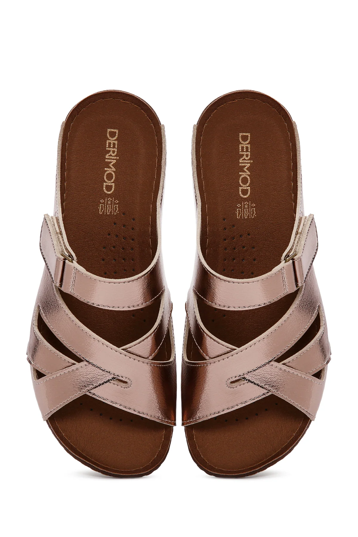 Kadın Bronz Comfort Terlik - Image 7