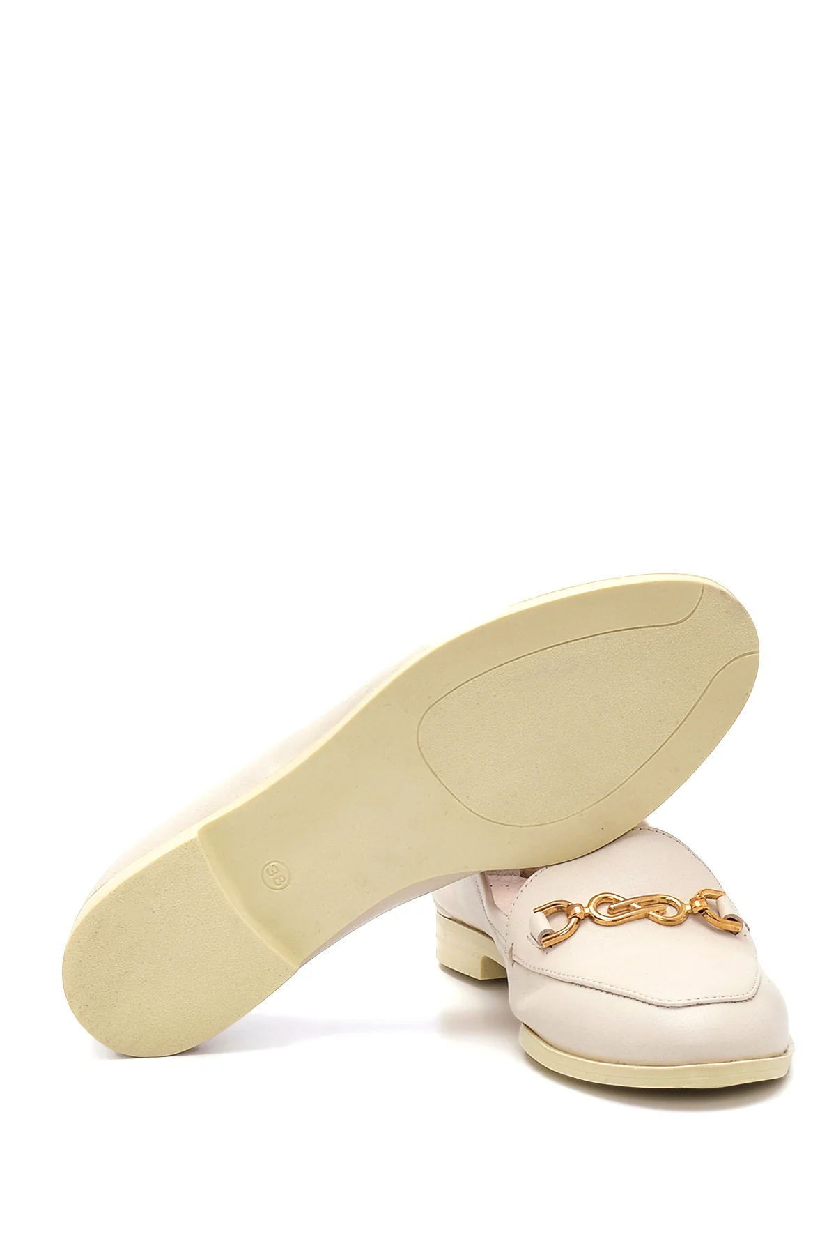 Kadın Deri Casual Loafer - Image 4