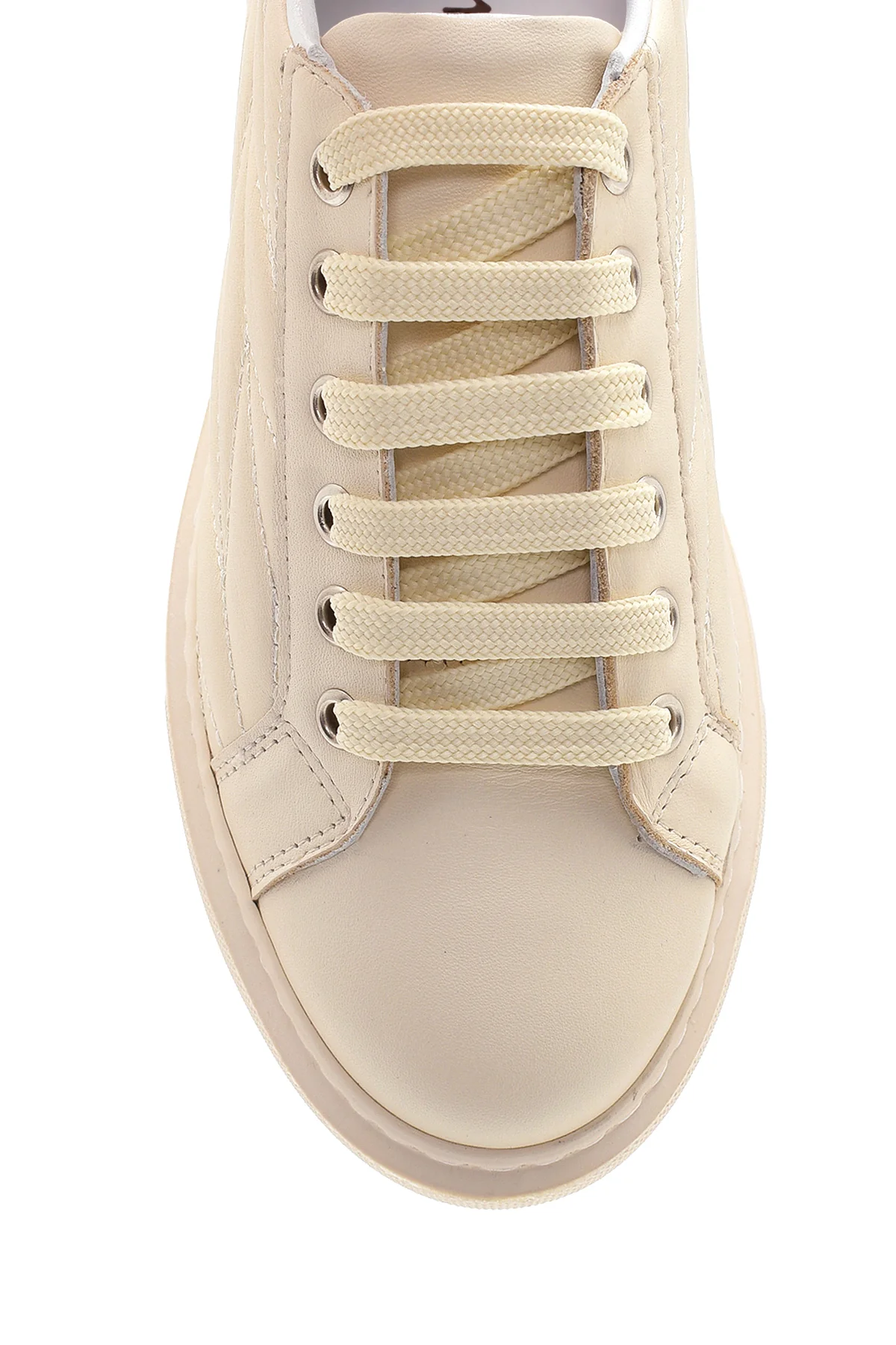 Kadın Deri Desenli Sneaker - Image 6