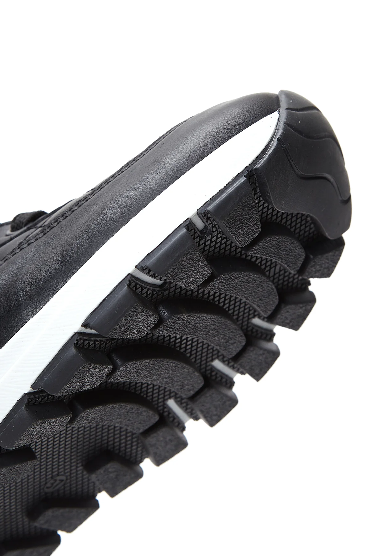 Kadın Deri Kapitone Sneaker - Image 8