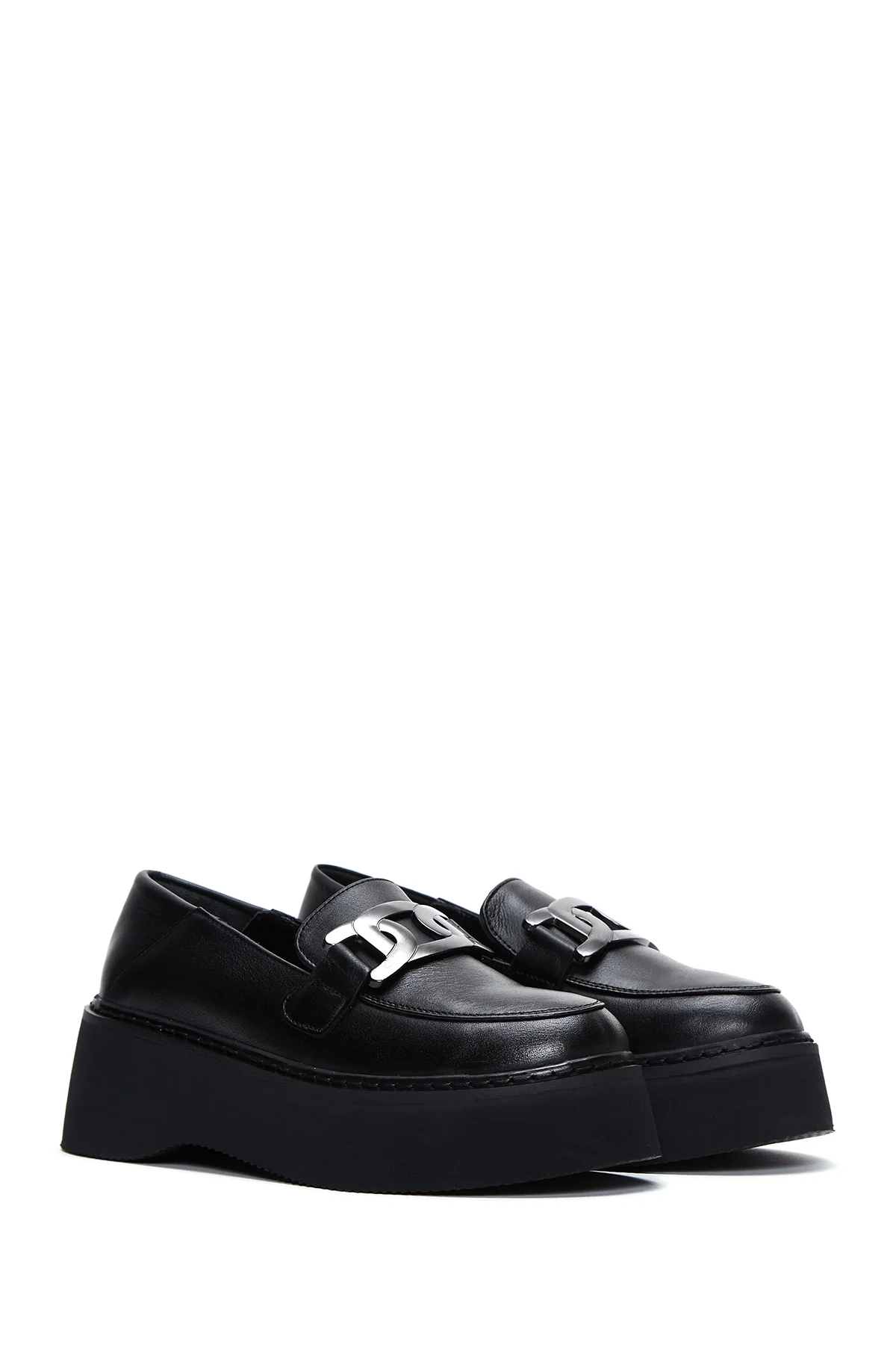 Kadın Deri Loafer - Image 3