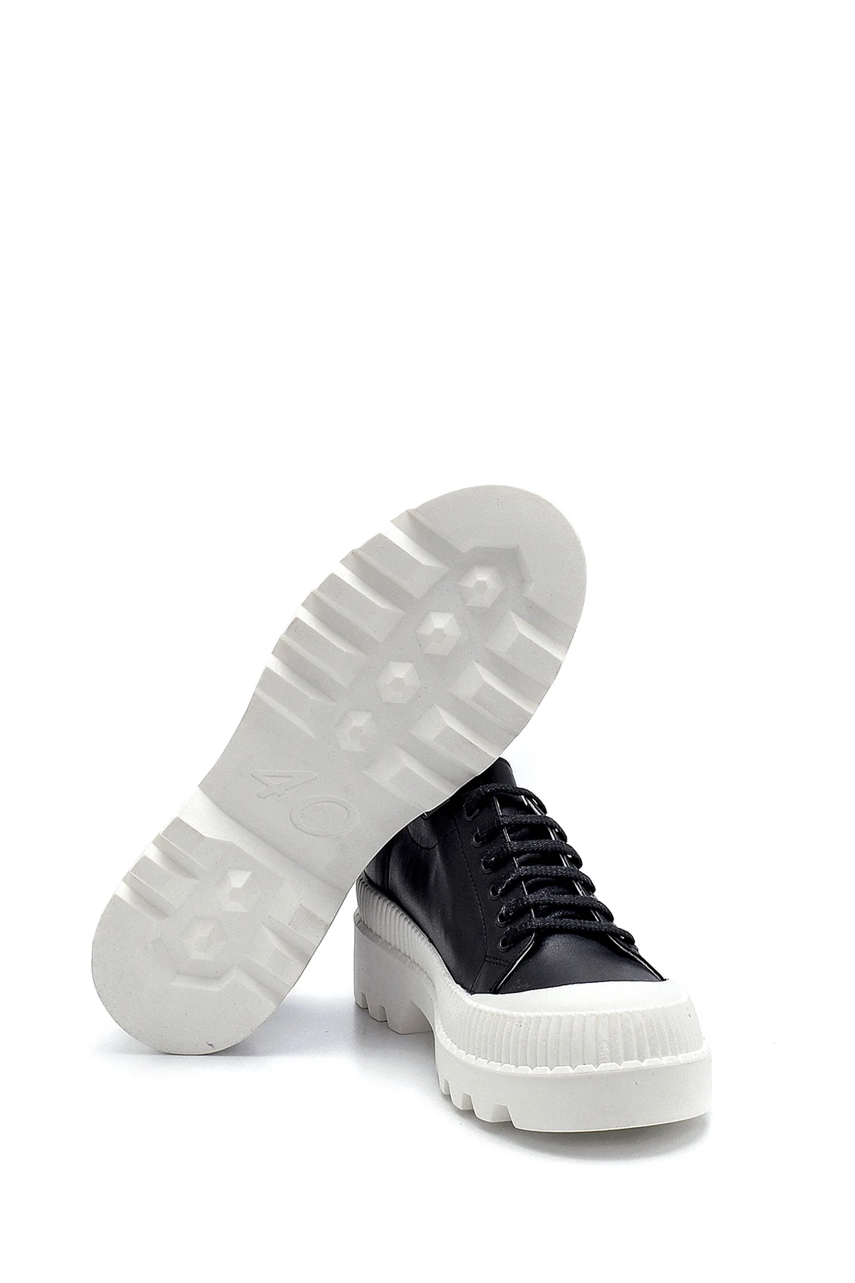 Kadın Deri Sneaker - Image 4