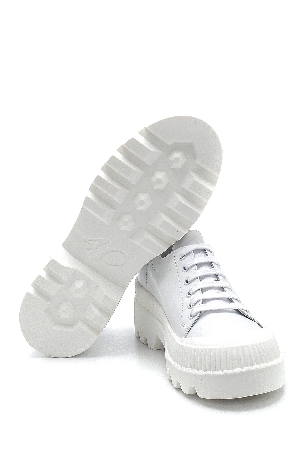Kadın Deri Sneaker - Image 4