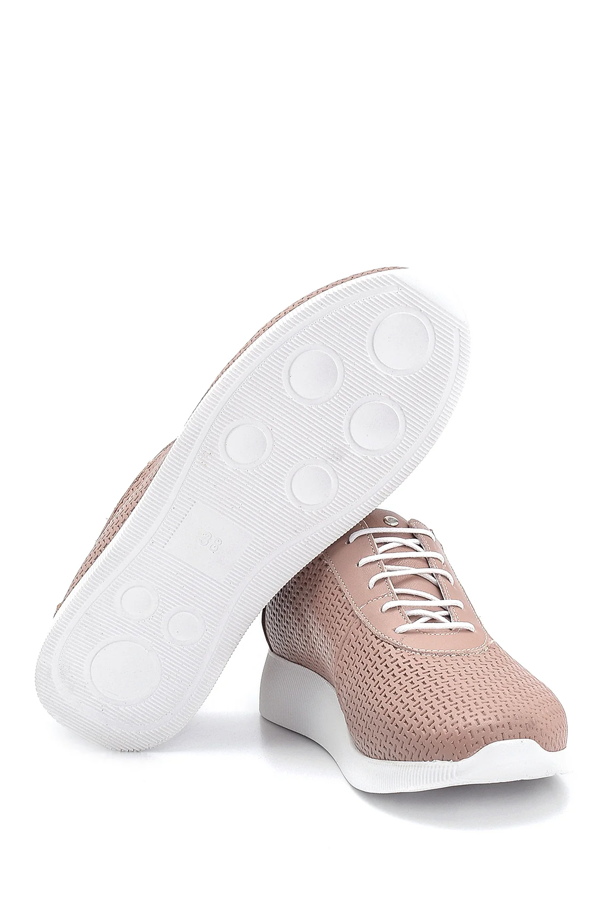 Kadın Deri Sneaker - Image 3