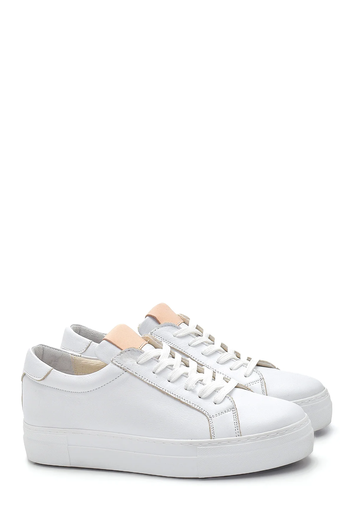 Kadın Deri Sneaker - Image 3