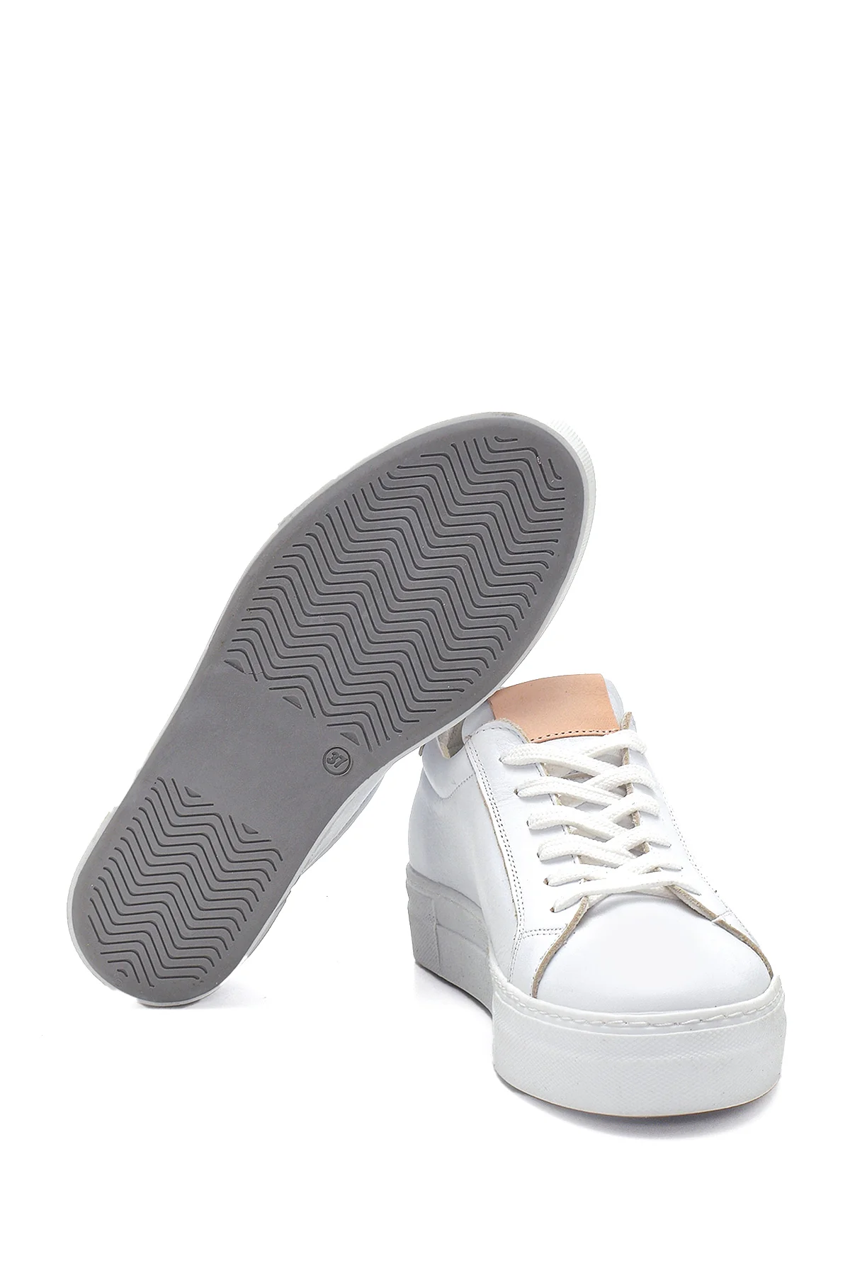Kadın Deri Sneaker - Image 4