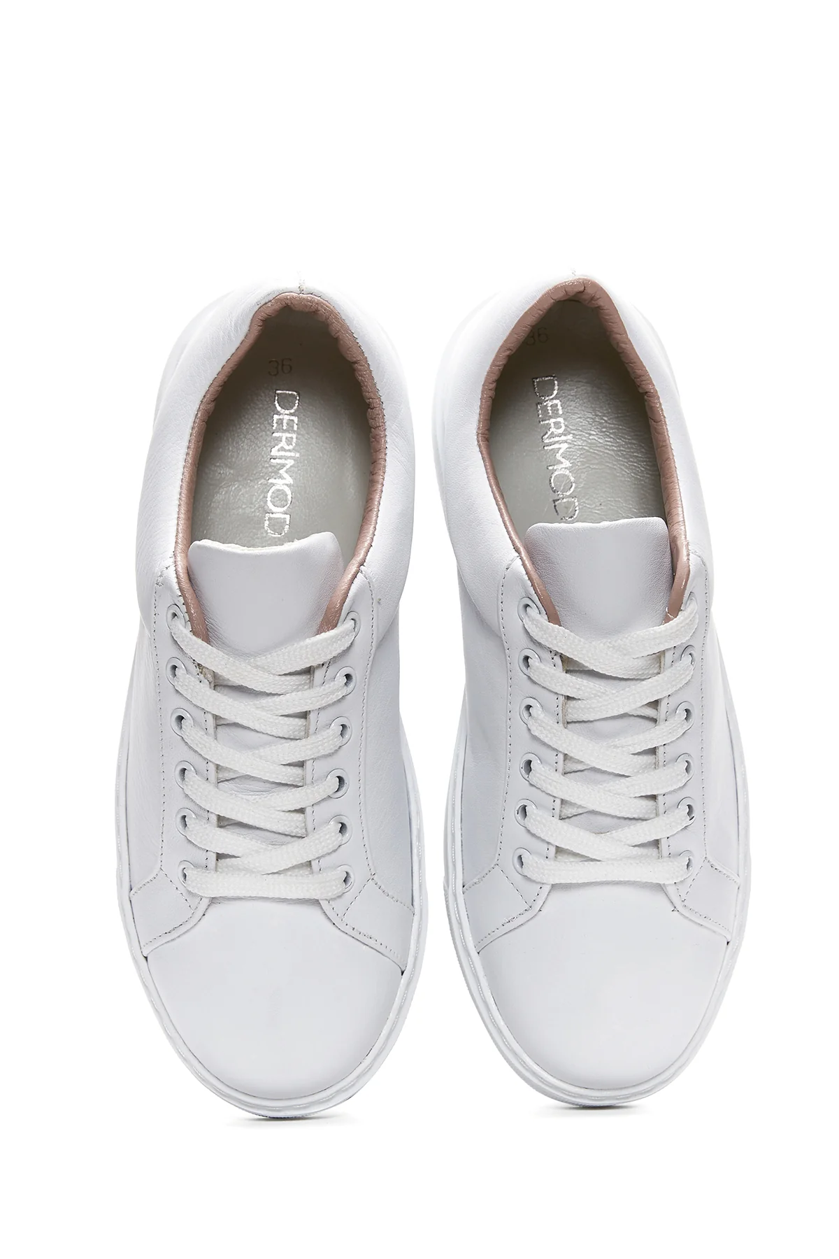 Kadın Deri Sneaker - Image 6