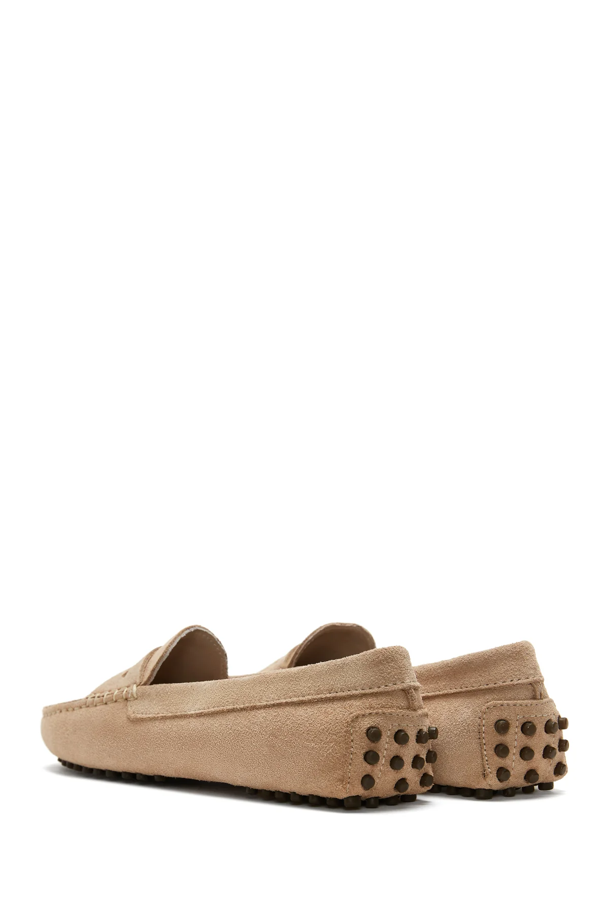 Kadın Deri Süet Loafer - Image 5